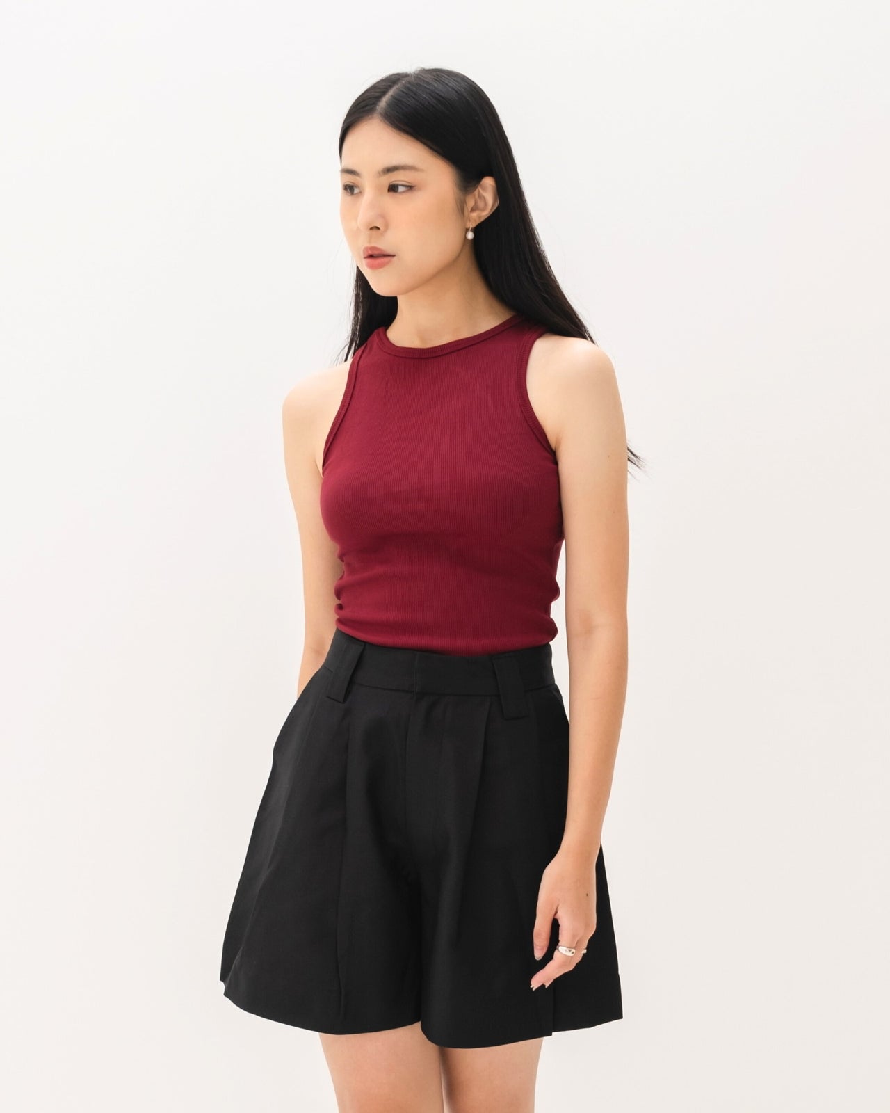 Ms Daisy Butter Rib Tank Top Crop Tank Top / Regular Tank Top