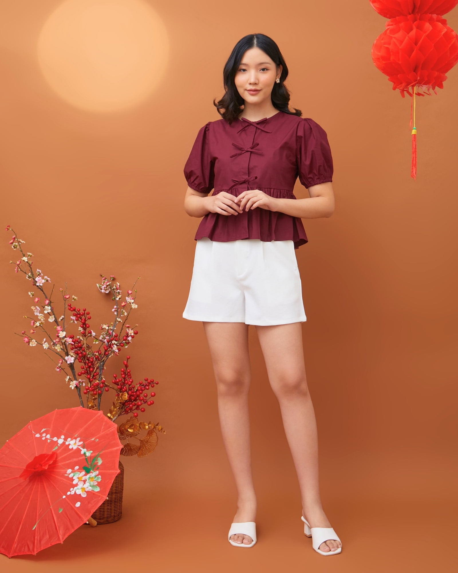 Ms Daisy Charlotte Coquette Blouse