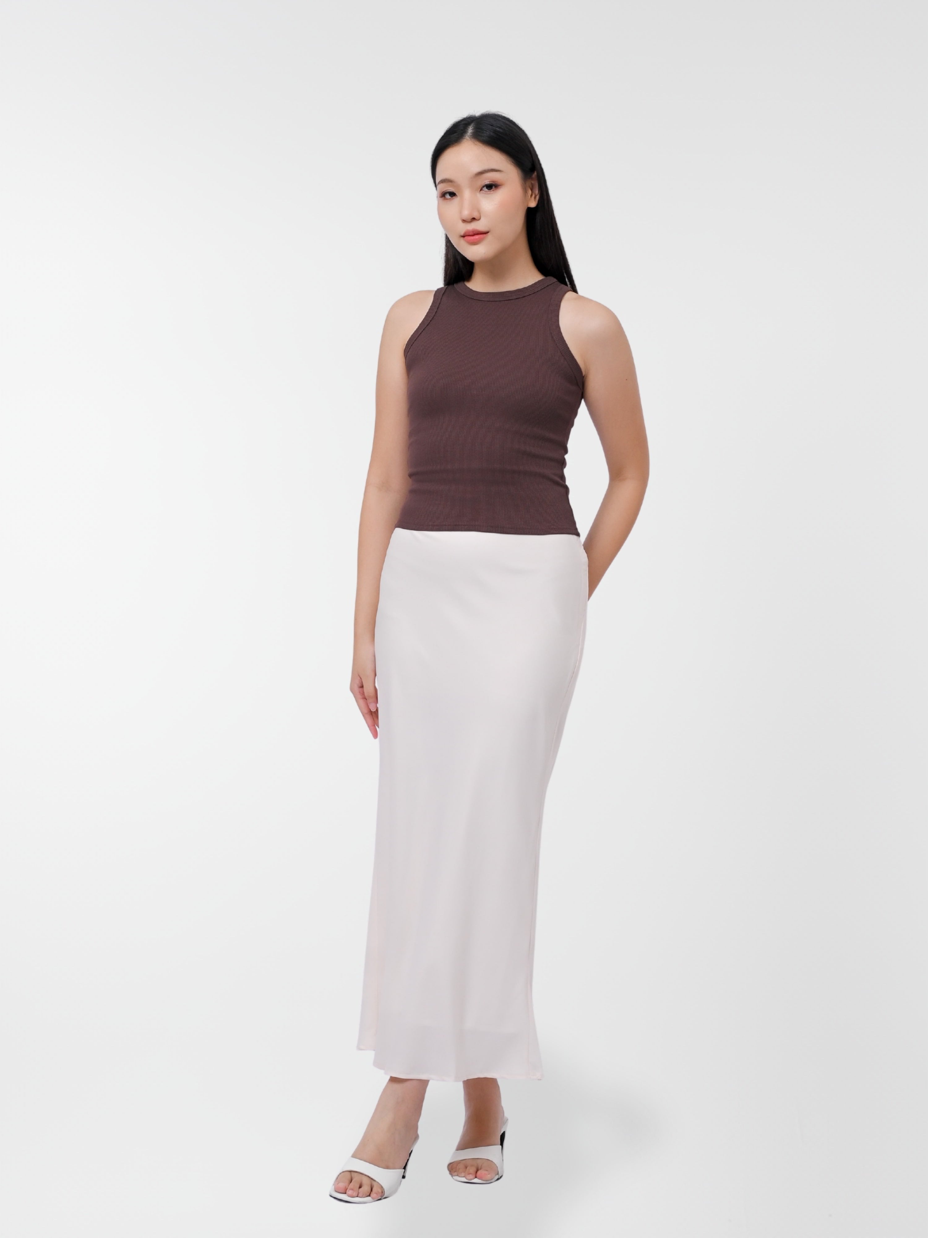Ms Daisy Butter Rib Tank Top Crop Tank Top / Regular Tank Top