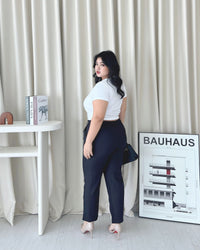 Ms Daisy Viola Slim Fit Cropped Pants