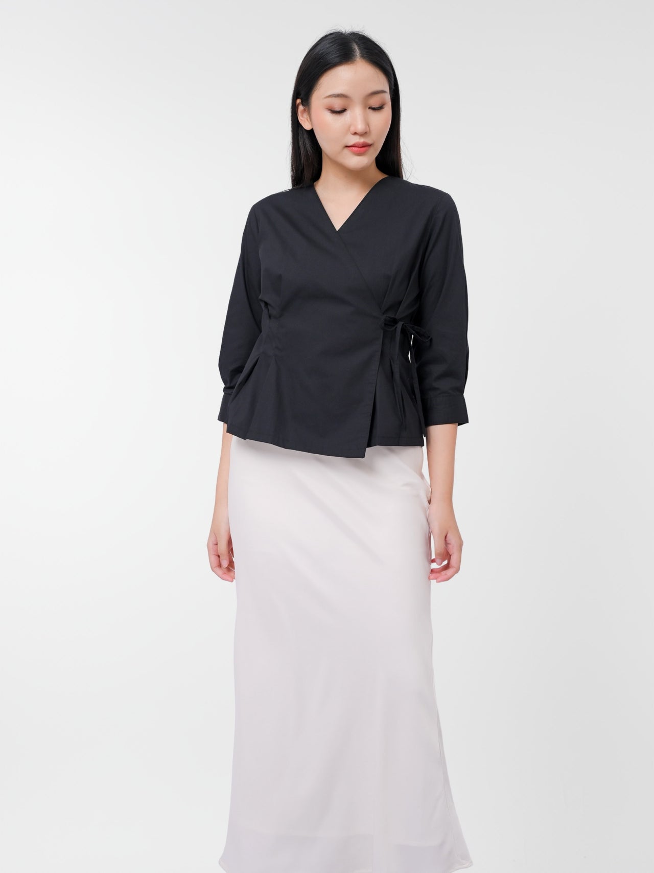 Ms Daisy Adora Kimono-like Tied Top Long Sleeve