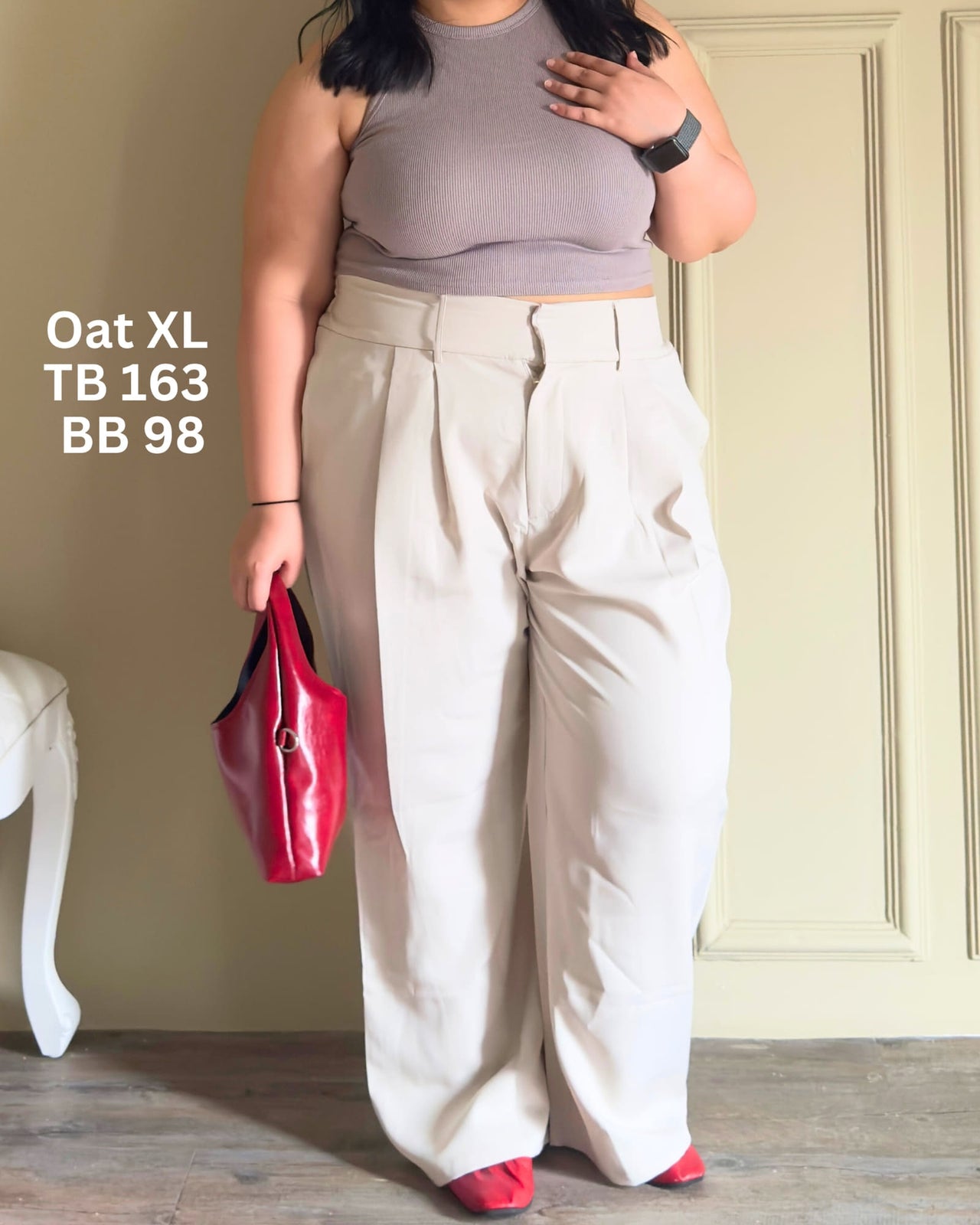 Ms Daisy Briana Premium High-Waisted Pants