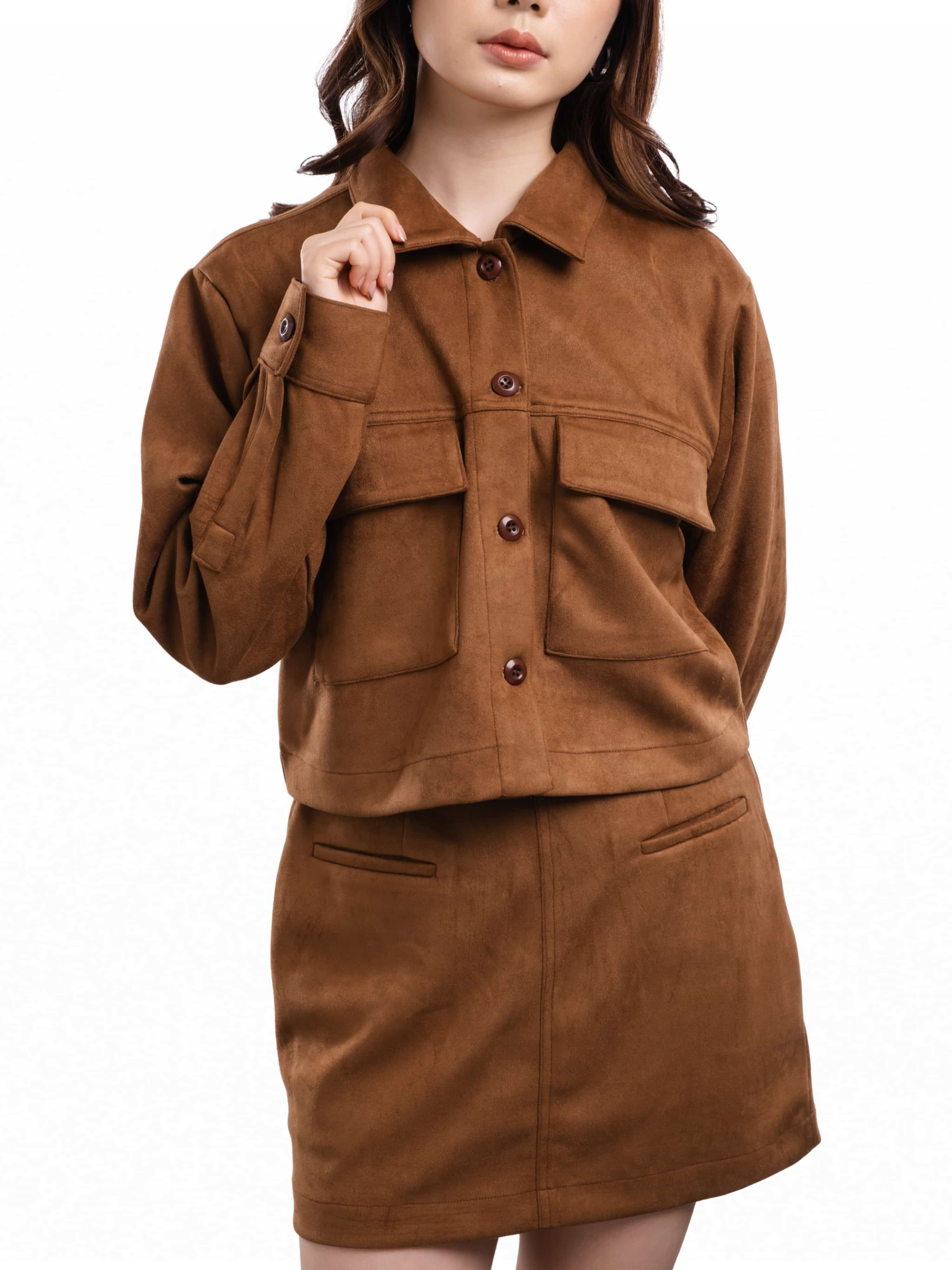 Ms Daisy [Genesis] - Anyma Suede Jacket