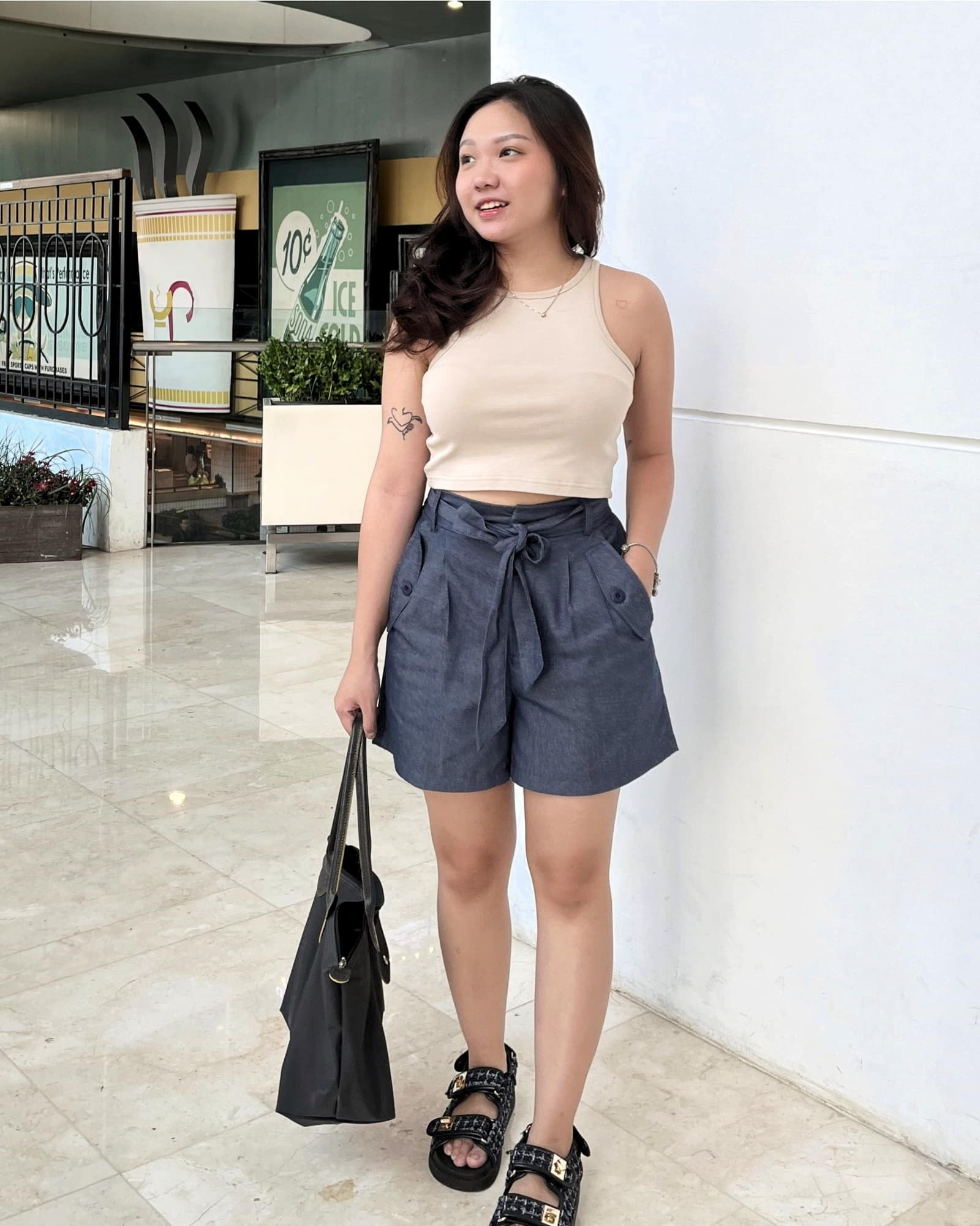 Ms Daisy Halie High Waist Shorts