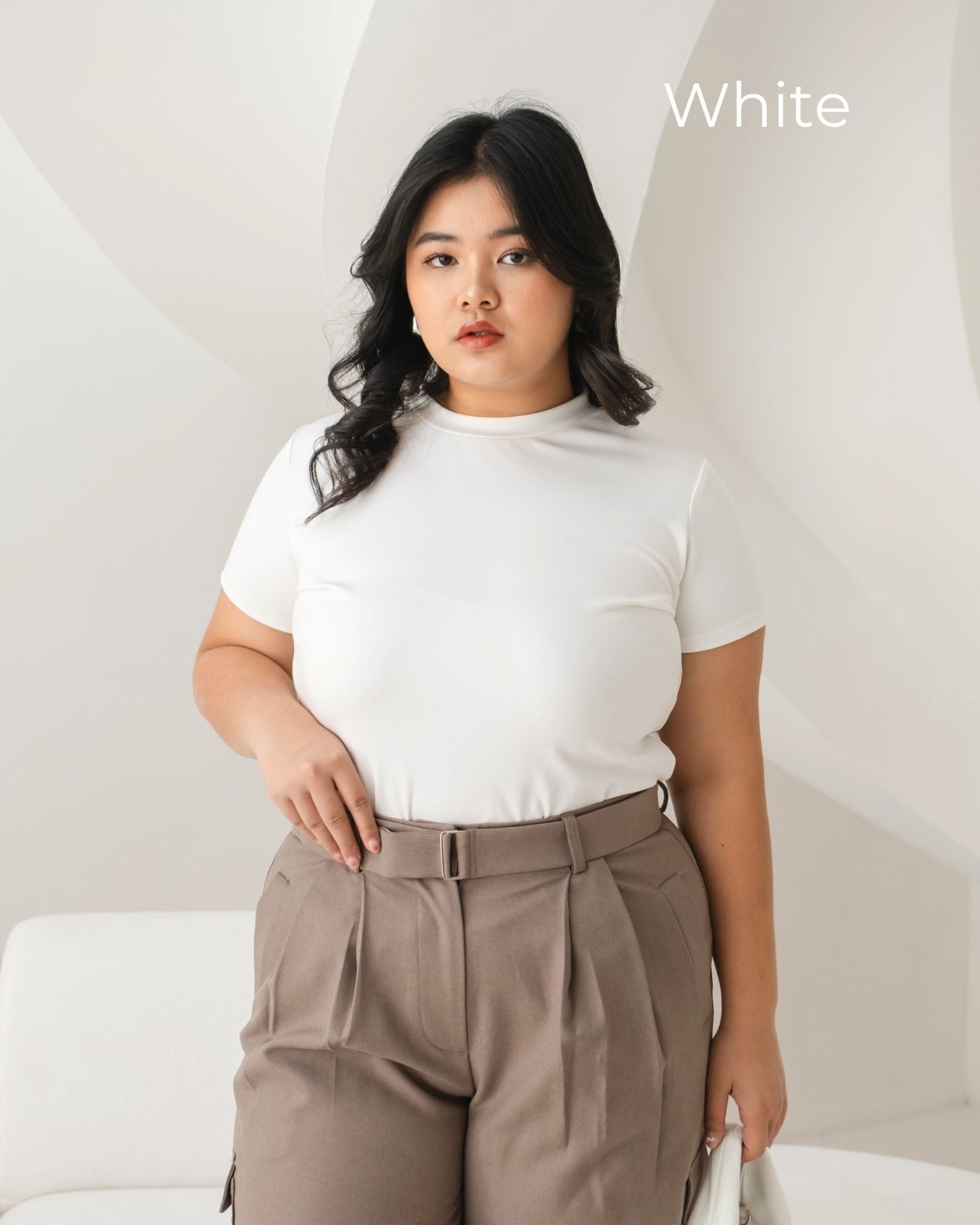 Ms Daisy Alana Basic Fitted T-Shirt