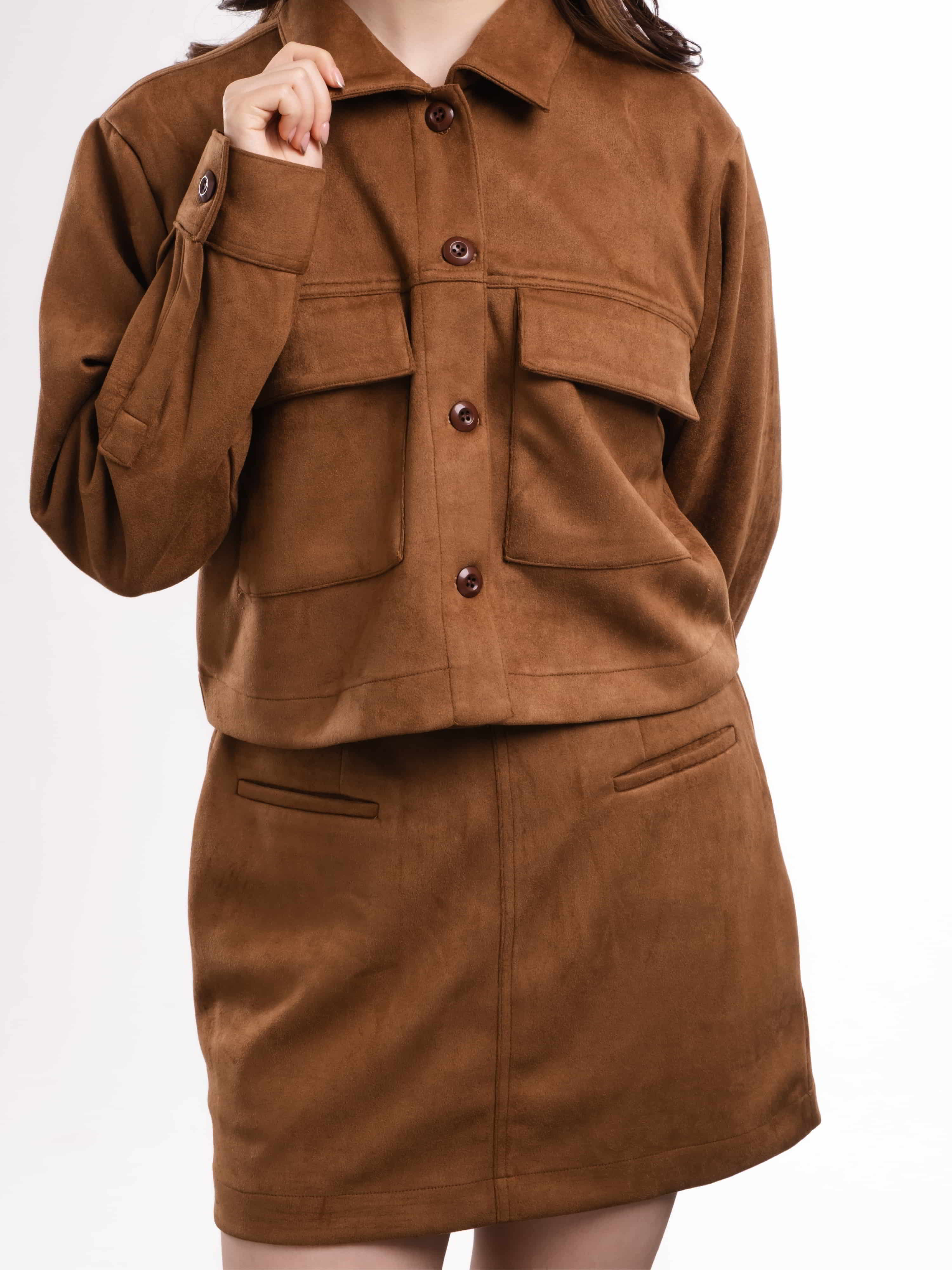 Ms Daisy - Cassian Suede Skort