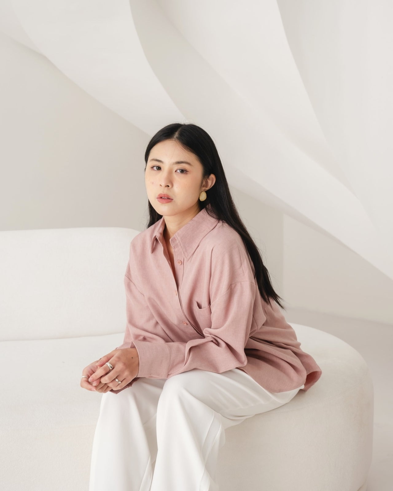 Ms Daisy Camilla Oversized Shirt with Pockets