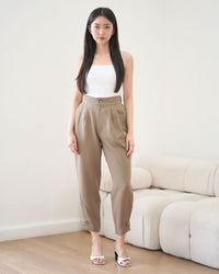 Ms Daisy Cleo Button High Waist Pants