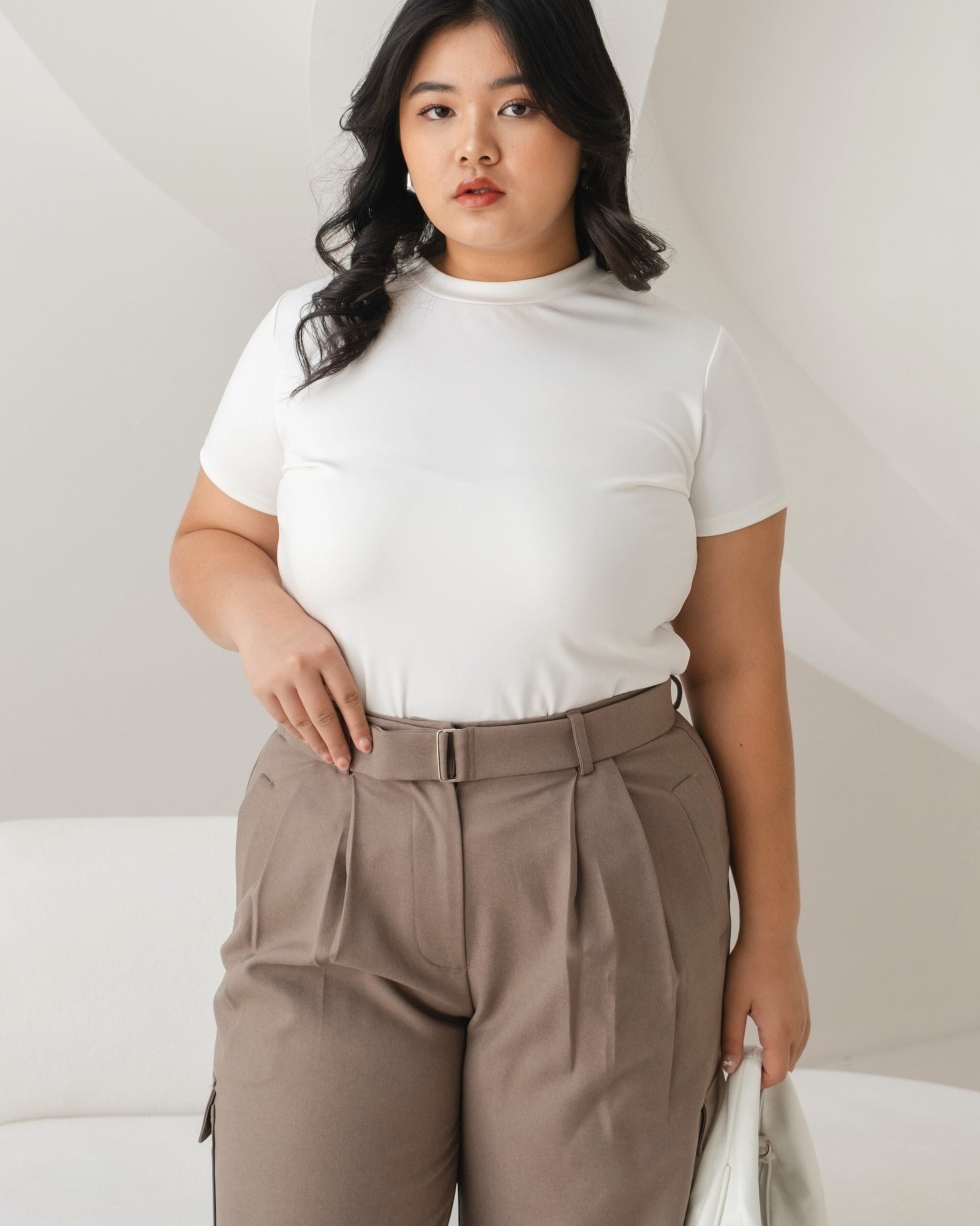 Ms Daisy Alexa Belted Cargo Pants