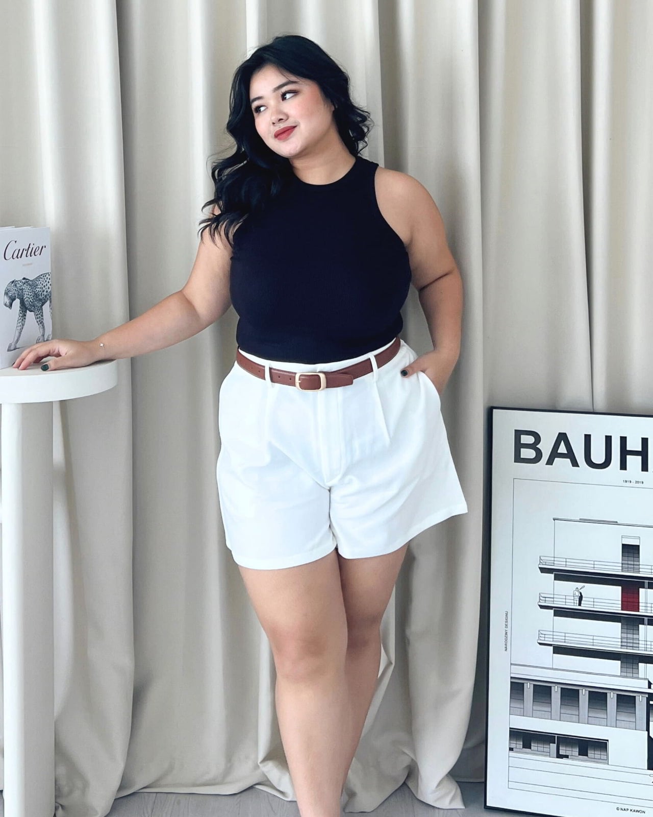 Ms Daisy Butter Rib Tank Top Crop Tank Top / Regular Tank Top