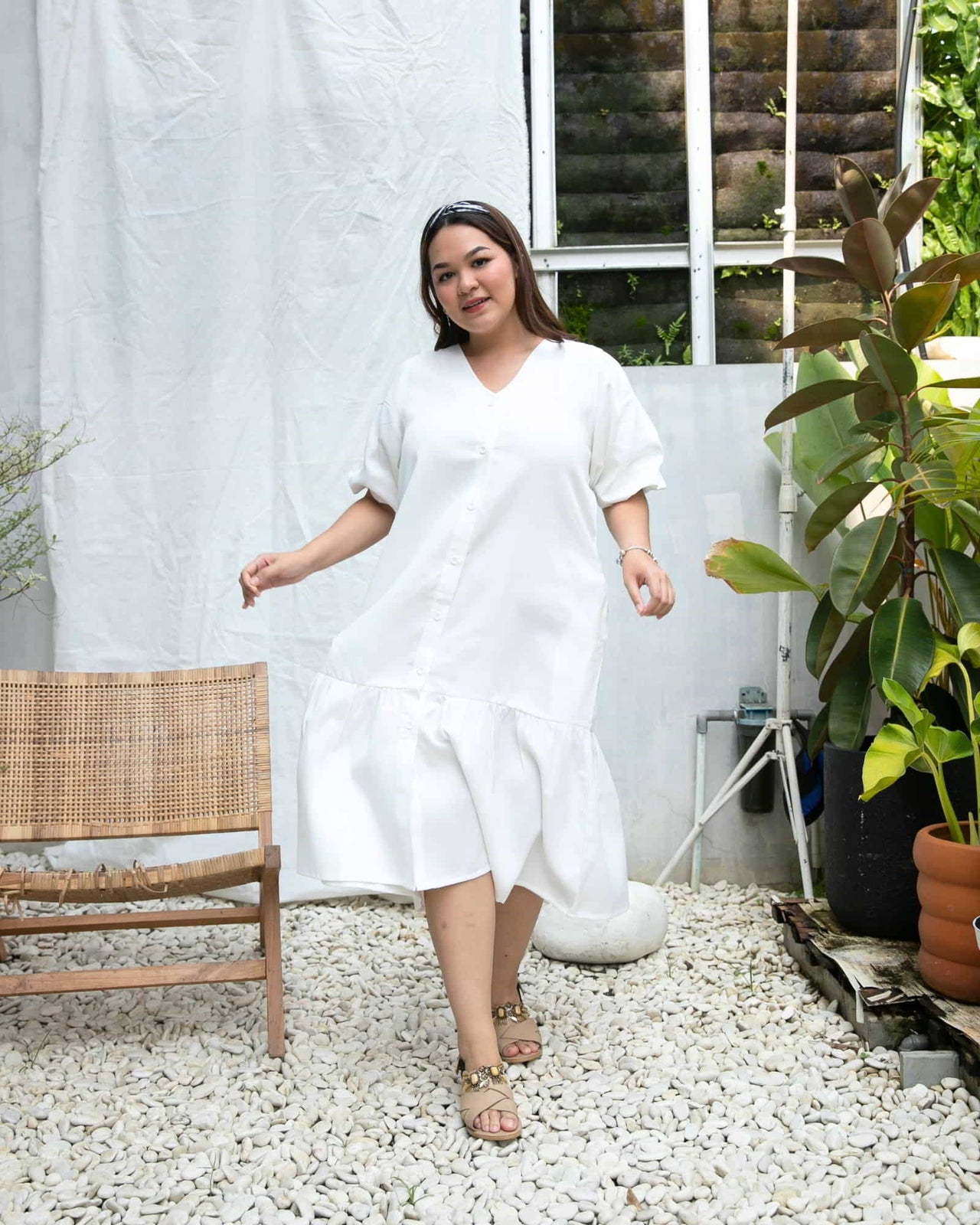 [Ms Daisy x Jourimanzky] Sunshine Puff Sleeve Dress