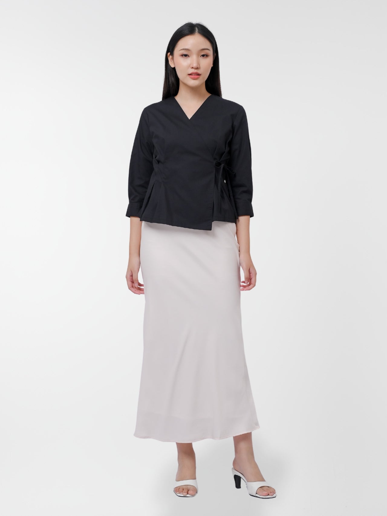 Ms Daisy Adora Kimono-like Tied Top Long Sleeve