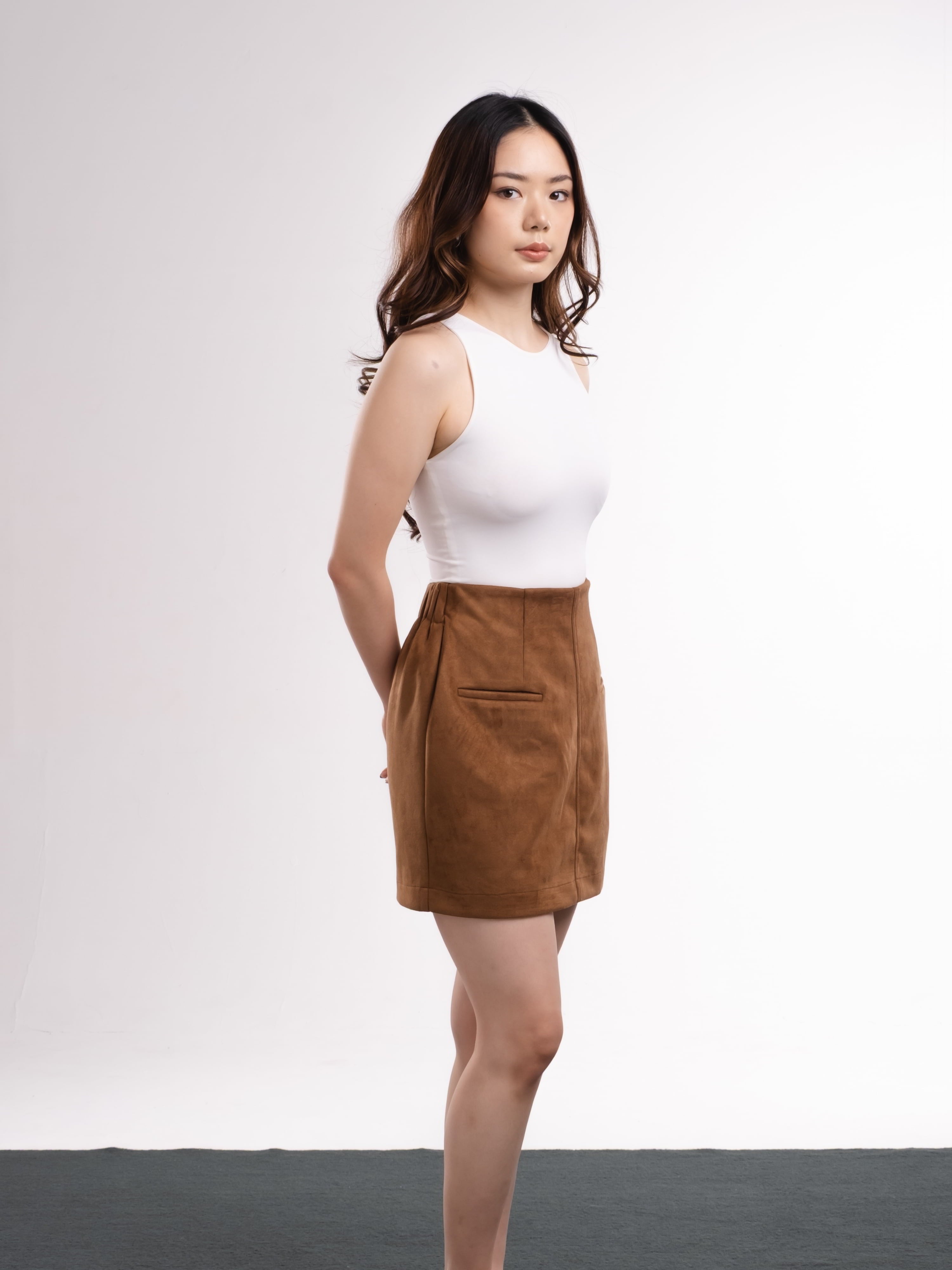 Ms Daisy - Cassian Suede Skort
