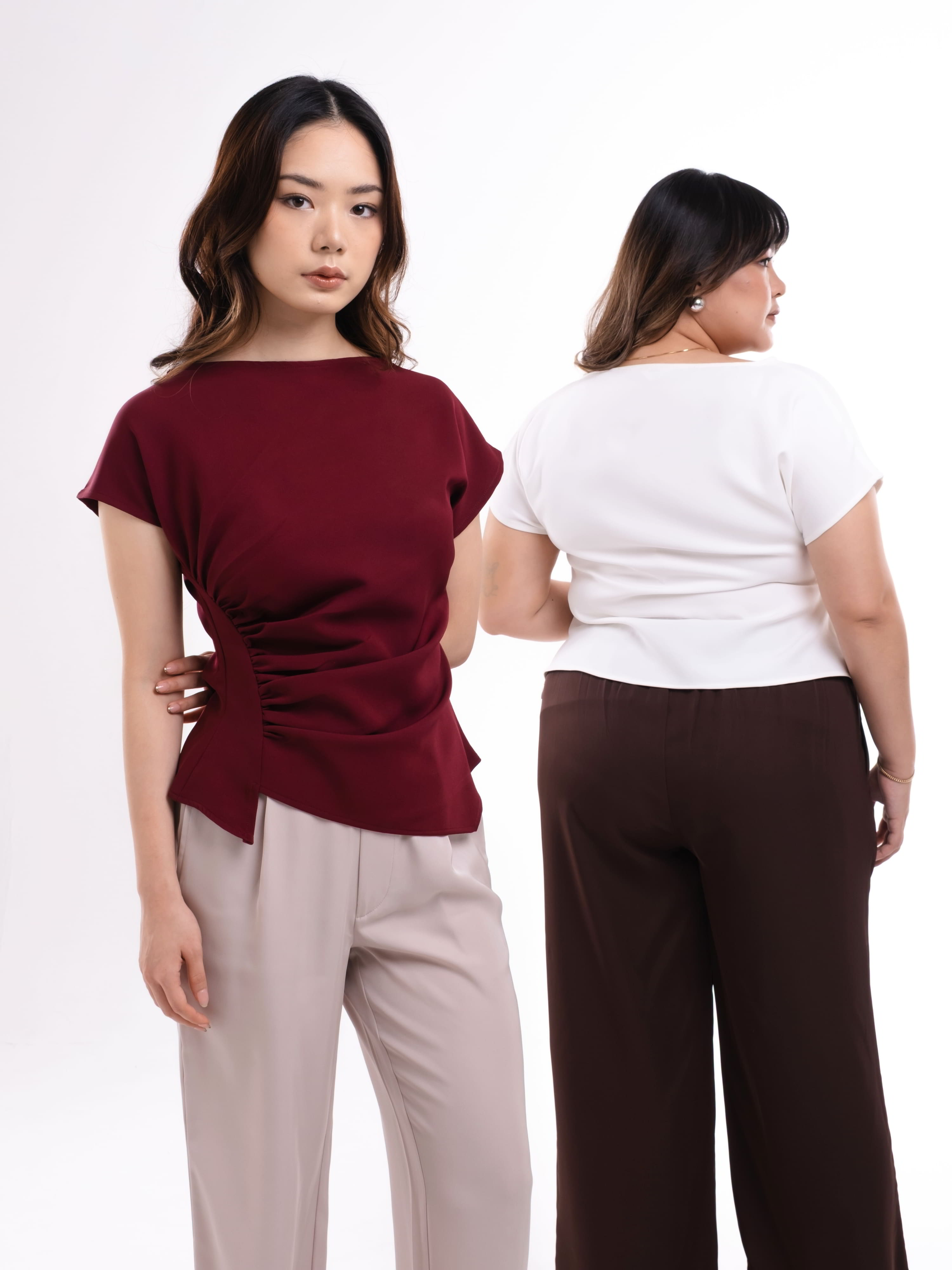 Ms Daisy [Genesis] - Odette Ruched Top