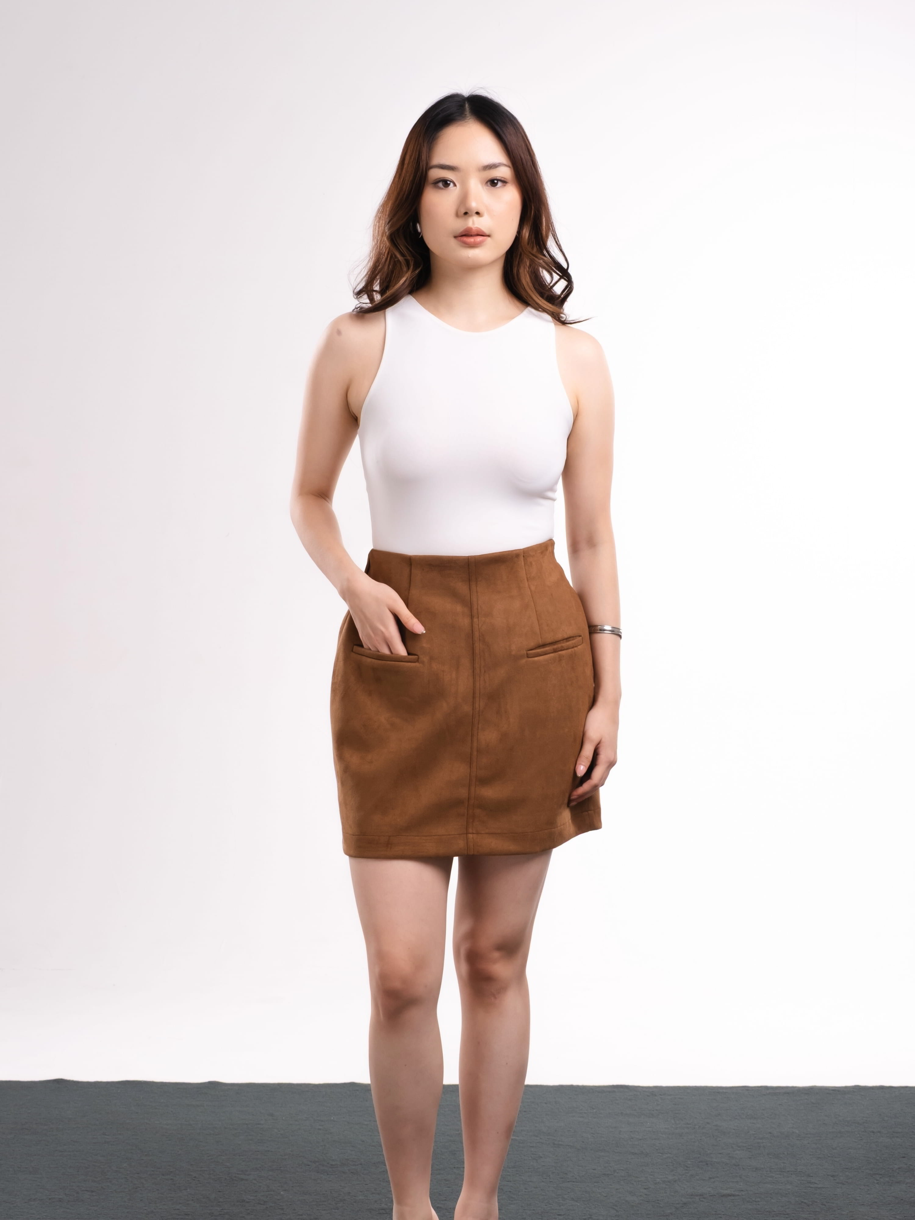 Ms Daisy - Cassian Suede Skort