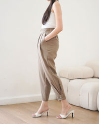 Ms Daisy Cleo Button High Waist Pants