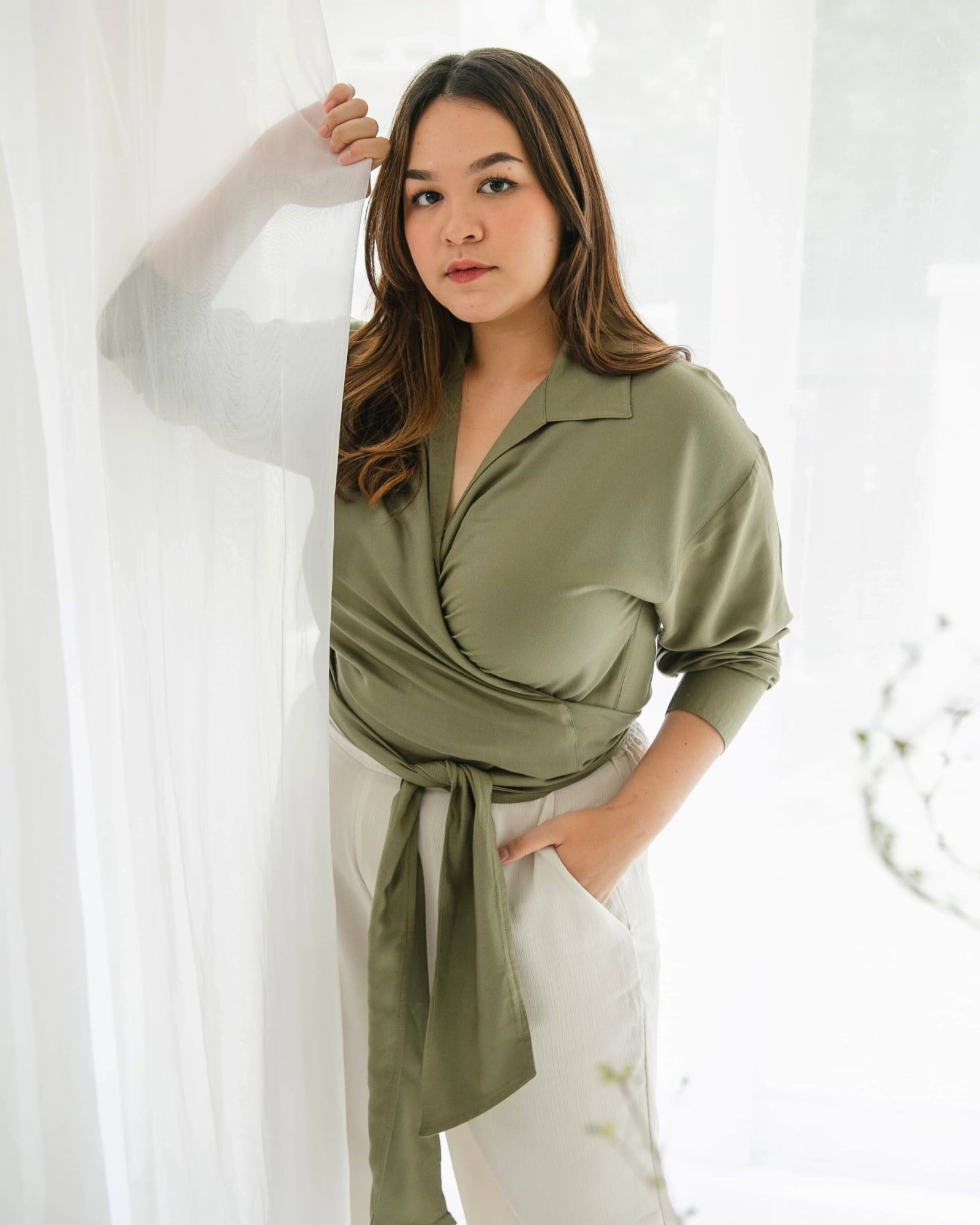 [Ms Daisy x Jourimanzky] Sassy Wrapped Top