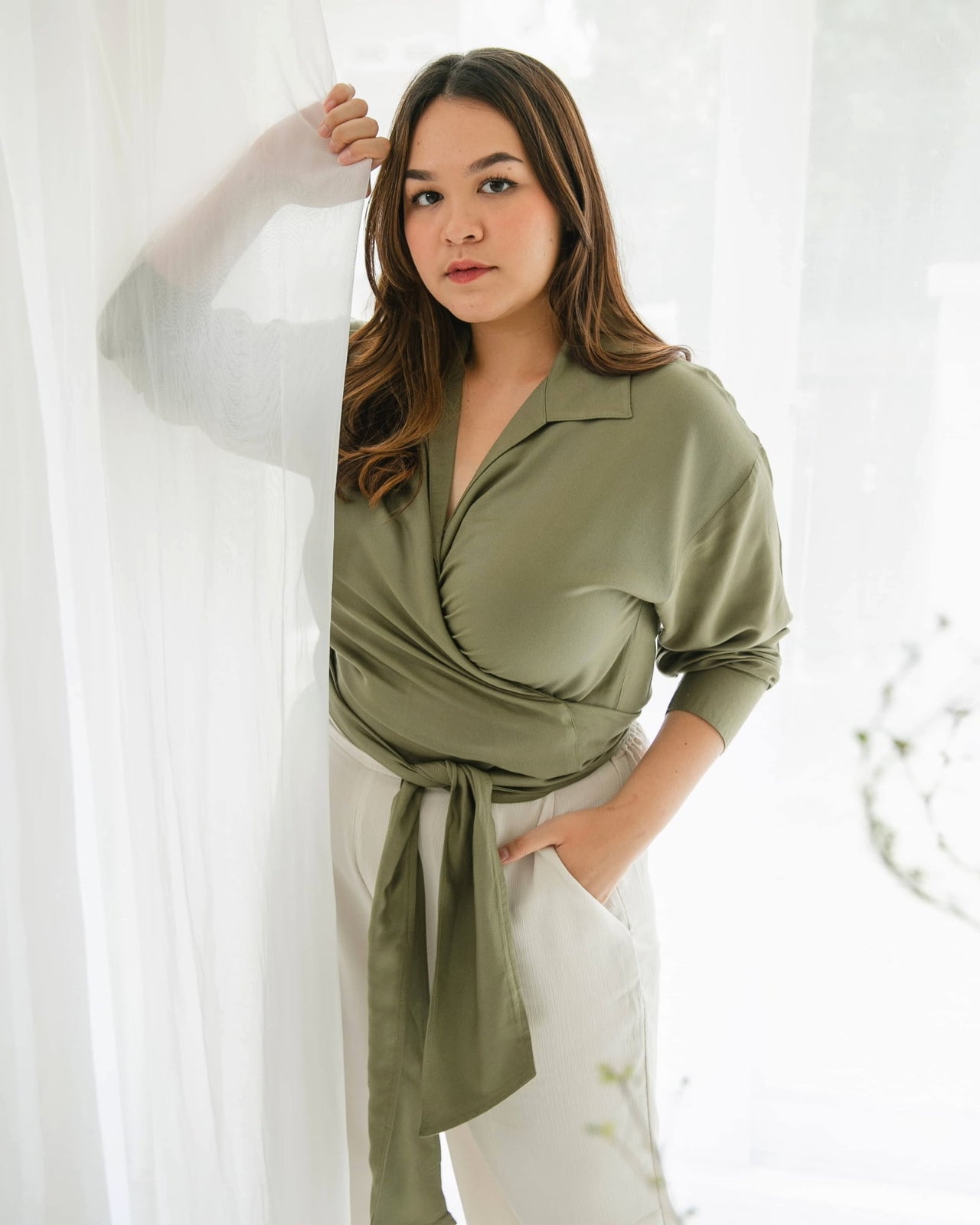 [Ms Daisy x Jourimanzky] Sassy Wrapped Top