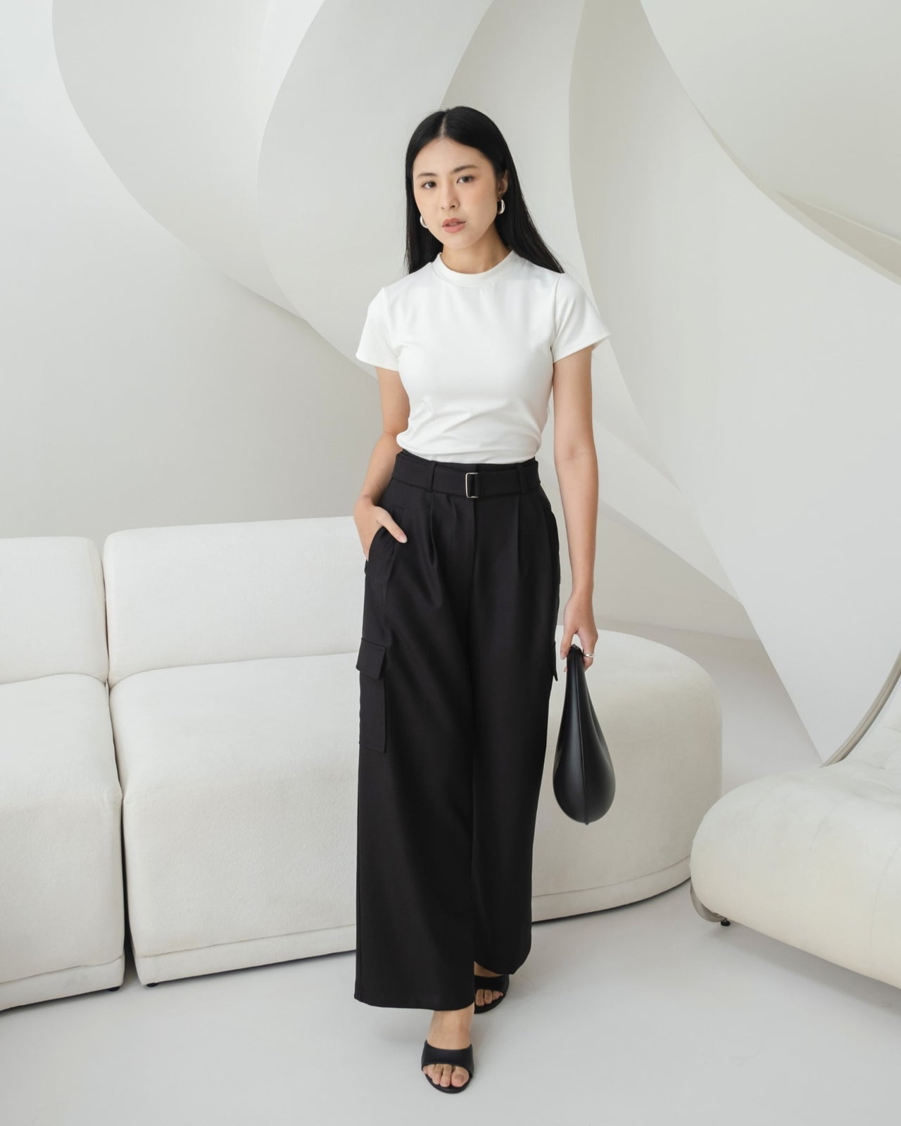 Ms Daisy Alexa Belted Cargo Pants