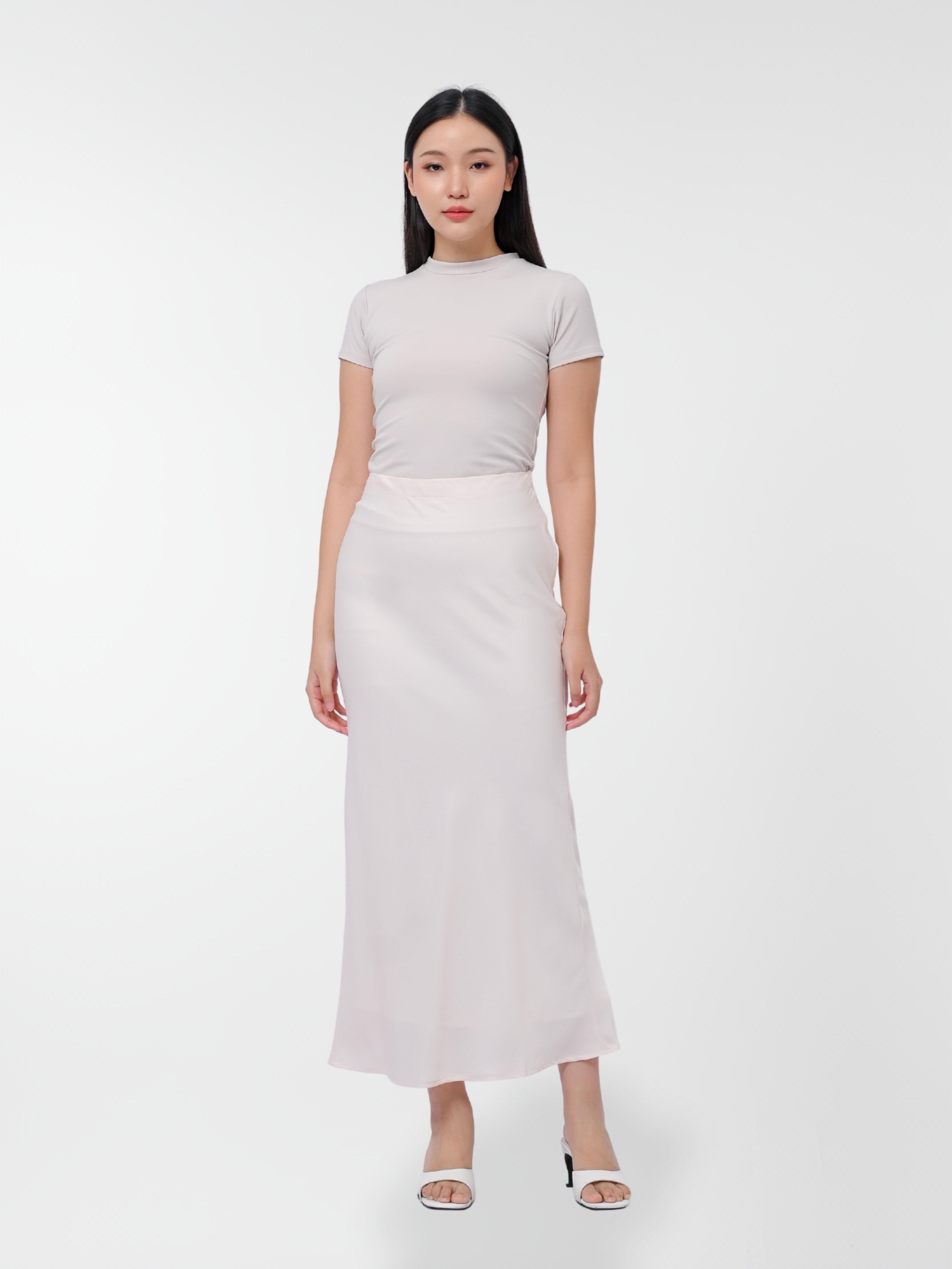 Ms Daisy Aurora Satin Skirt