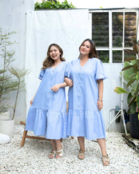 [Ms Daisy x Jourimanzky] Sunshine Puff Sleeve Dress