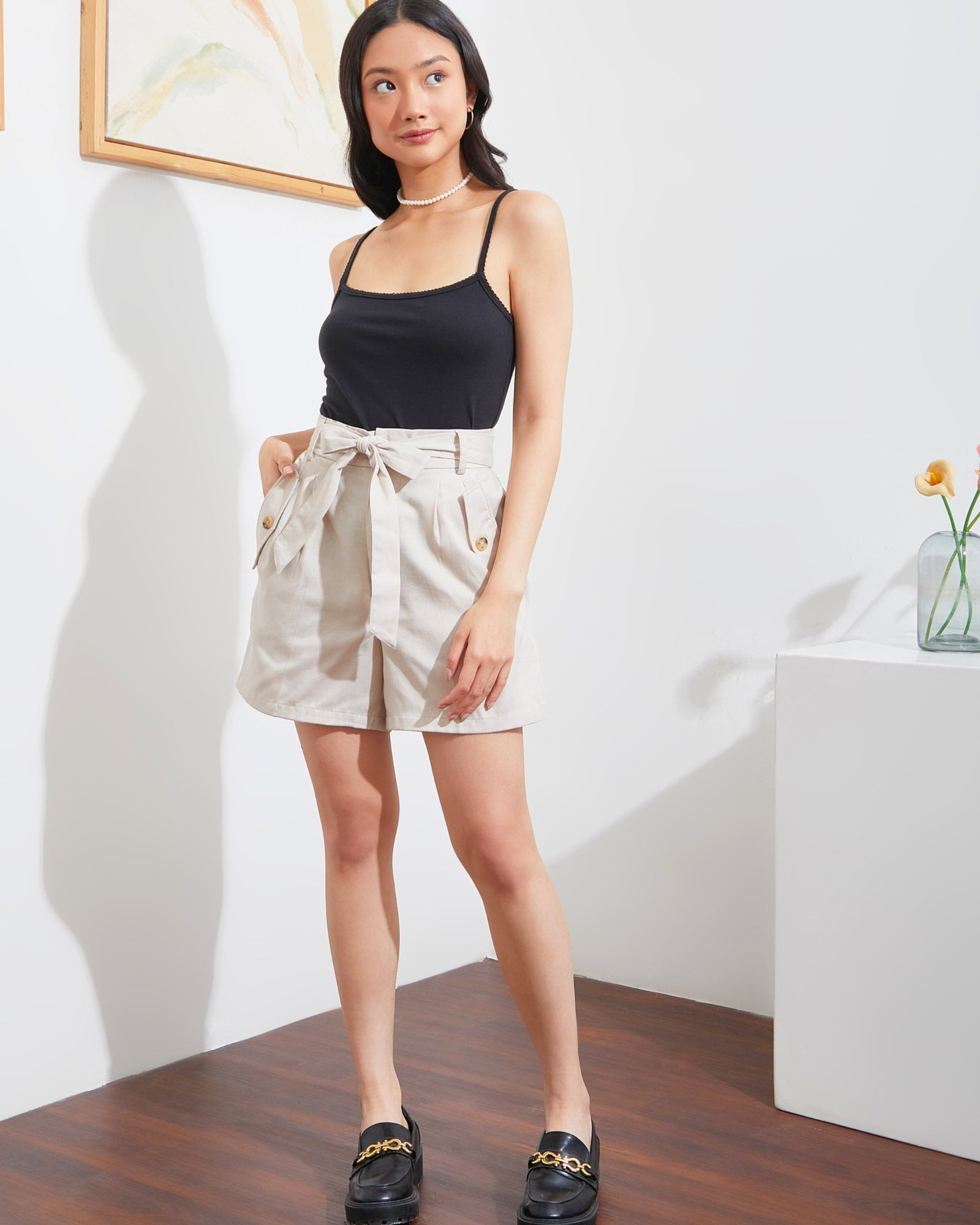 Ms Daisy Halie High Waist Shorts