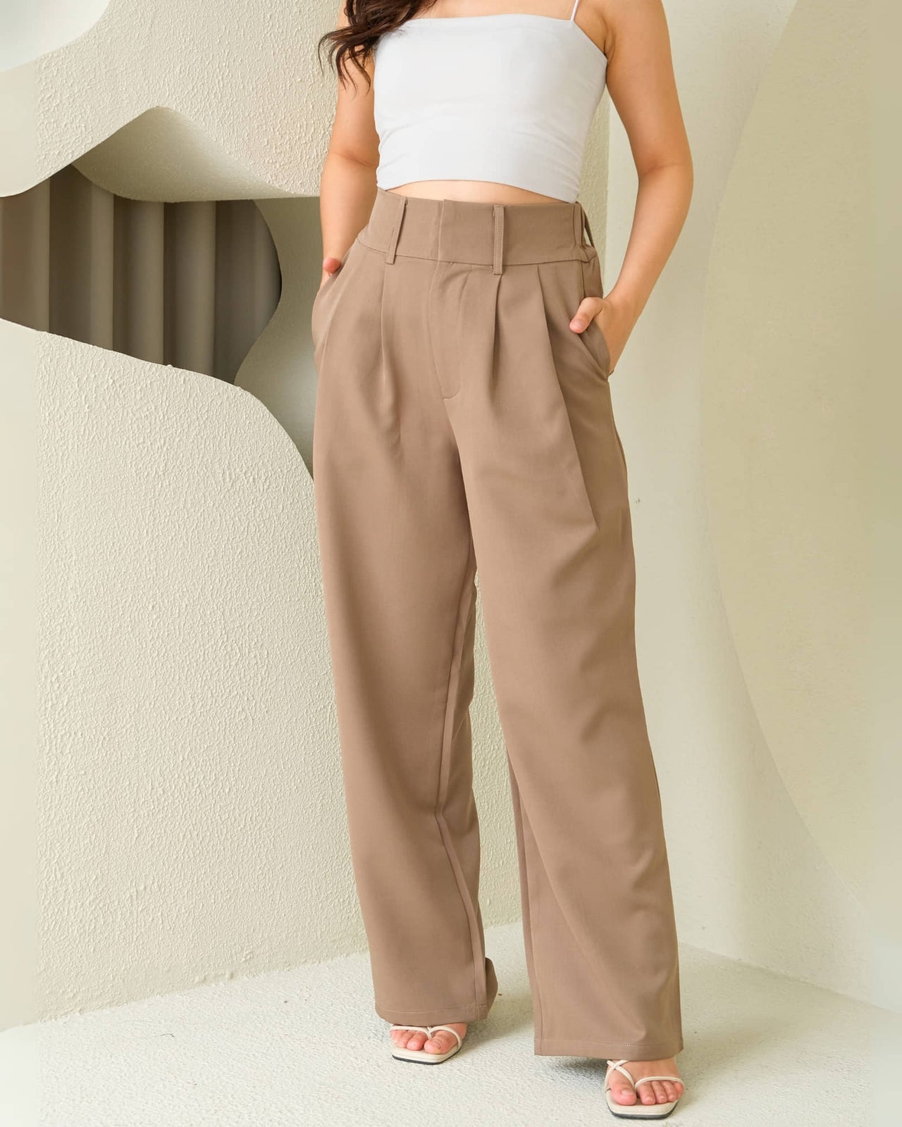 Ms Daisy Briana Premium High-Waisted Pants