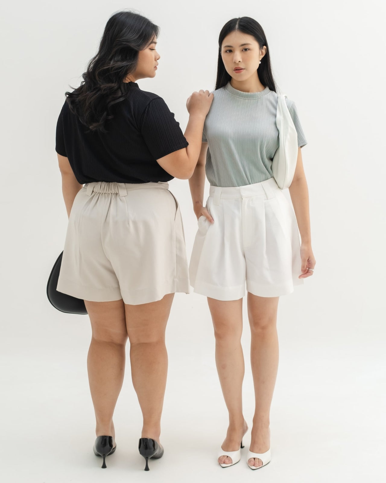Ms Daisy Chrissy Pleated Wide Leg Shorts
