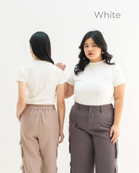 Ms Daisy Alana Basic Fitted T-Shirt