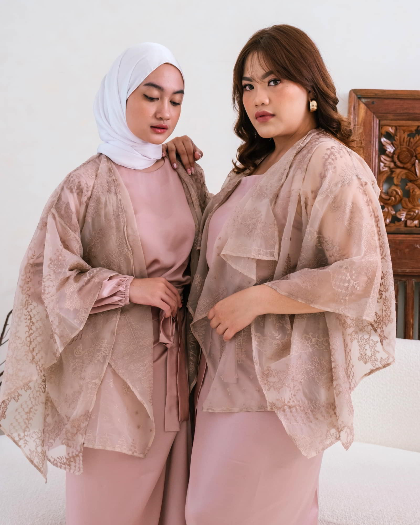 Ms Daisy Zahra Premium Organza Brocade Outer