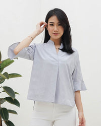 Ms Daisy Isla Ruffle-Sleeve Top