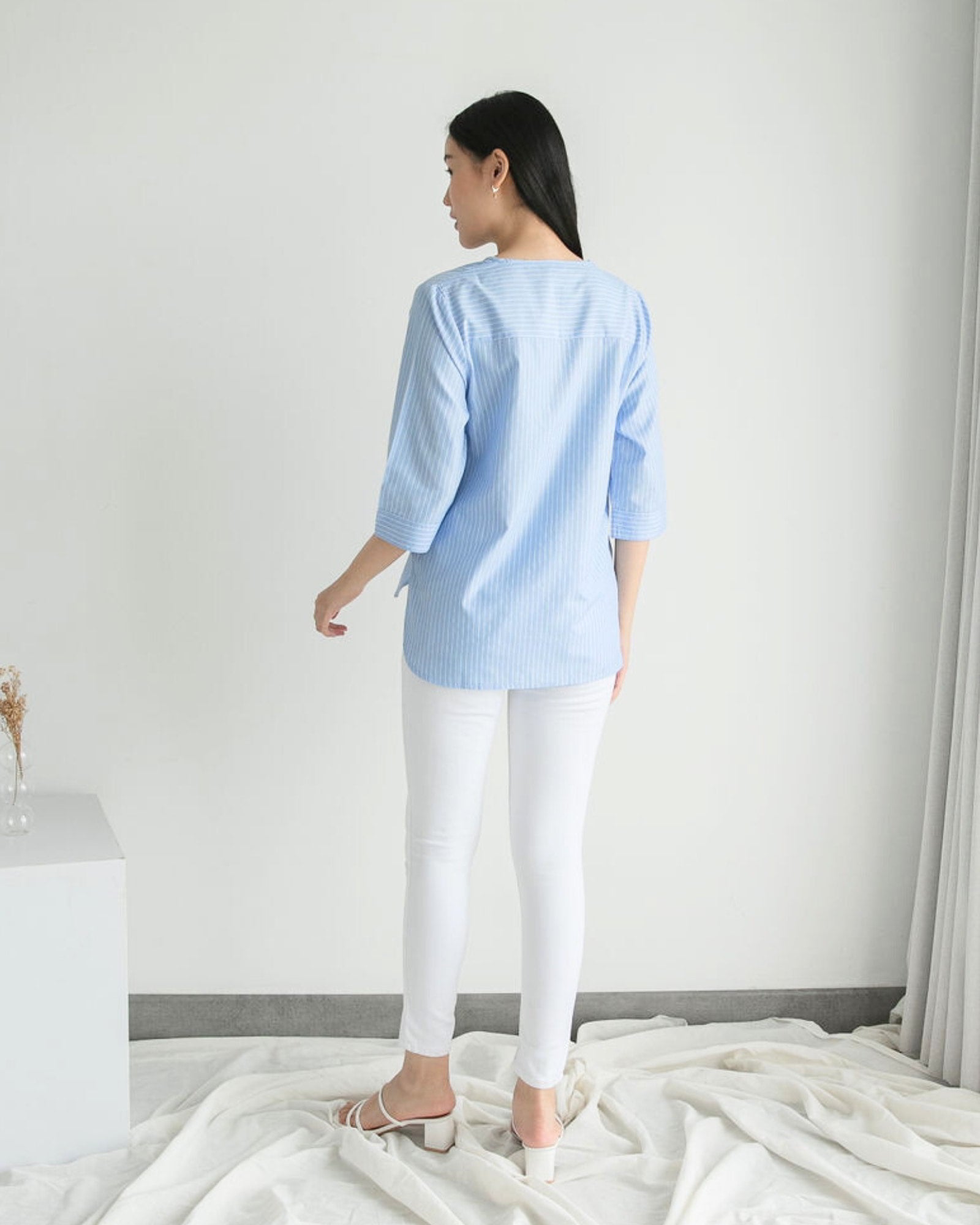 Ms Daisy Serena Stripe Top Kasual