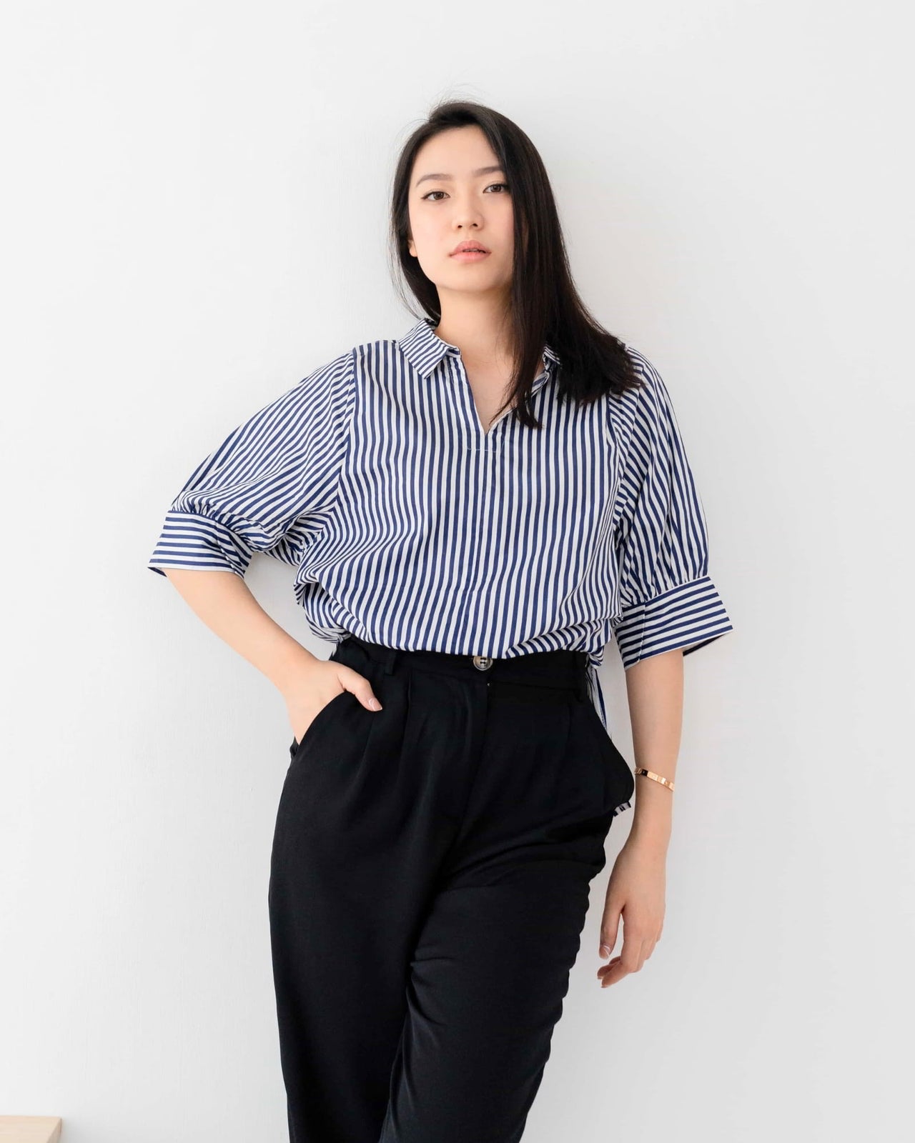 Ms Daisy Zoey Blouse Kasual Baju Atasan Wanita