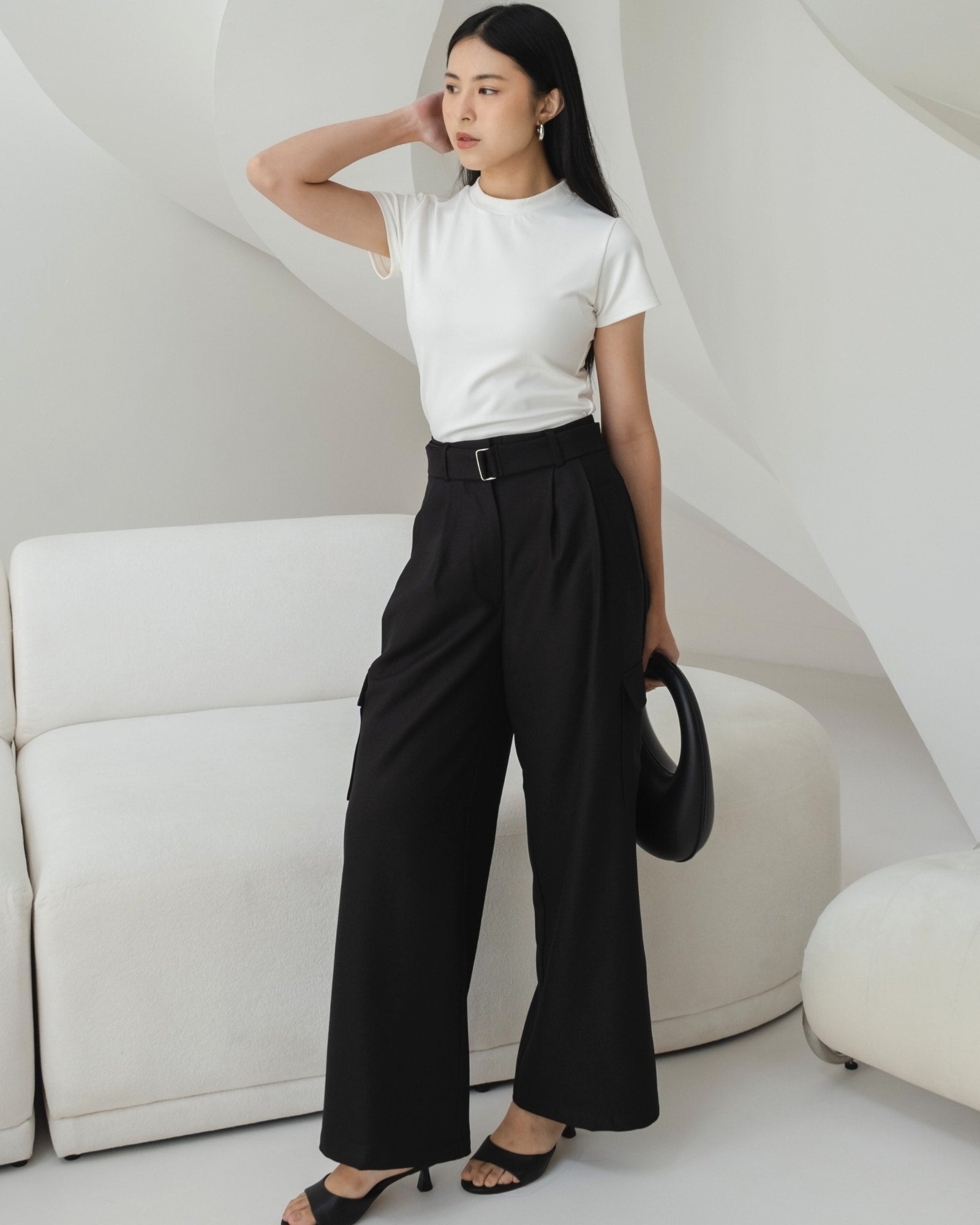 Ms Daisy Alexa Belted Cargo Pants