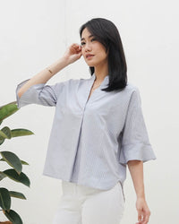 Ms Daisy Isla Ruffle-Sleeve Top