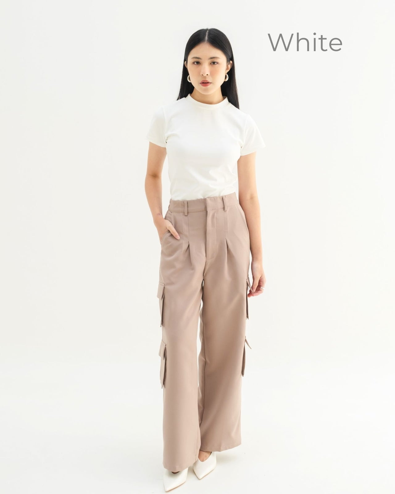 Ms Daisy Alana Basic Fitted T-Shirt