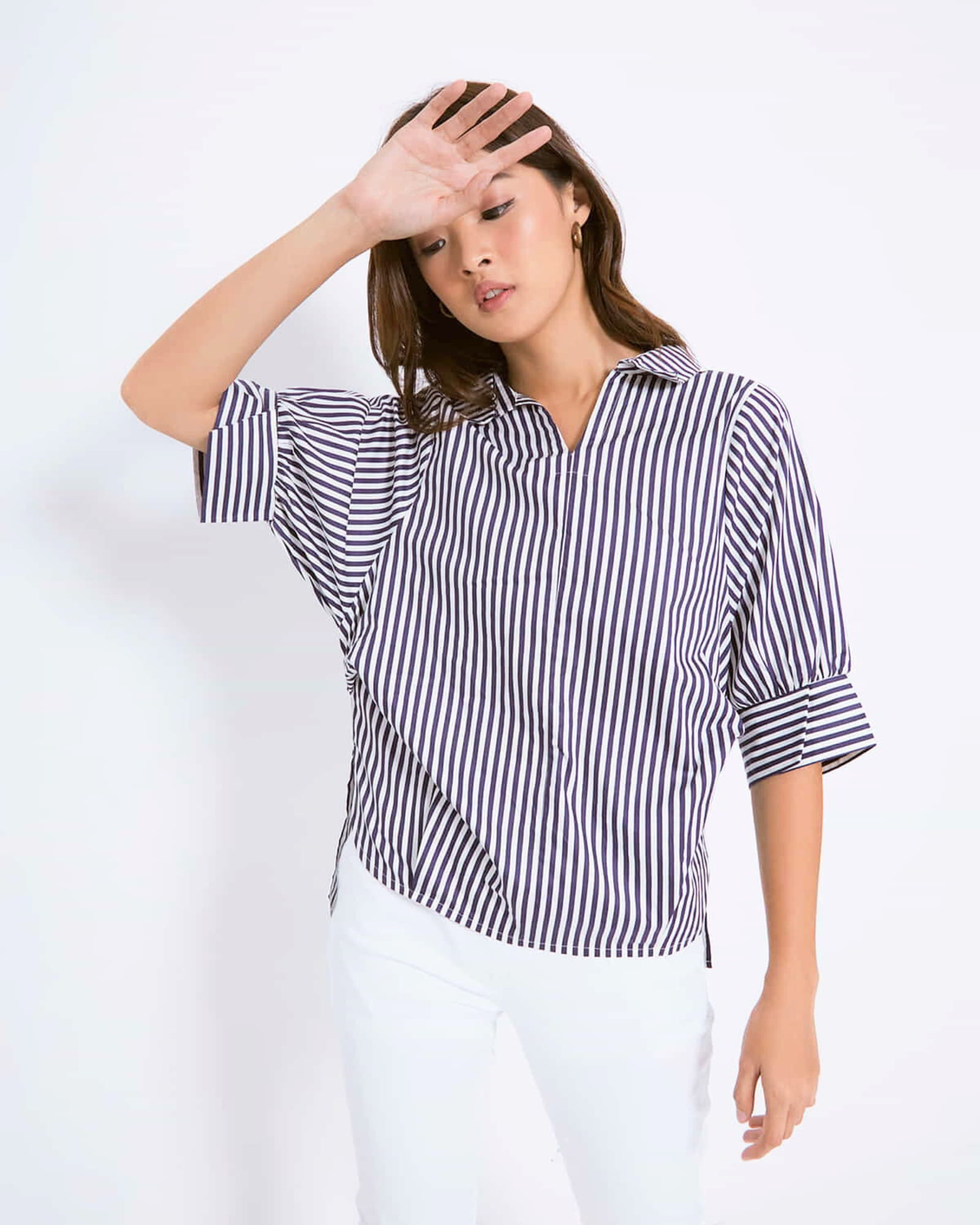 Ms Daisy Zoey Blouse Kasual Baju Atasan Wanita