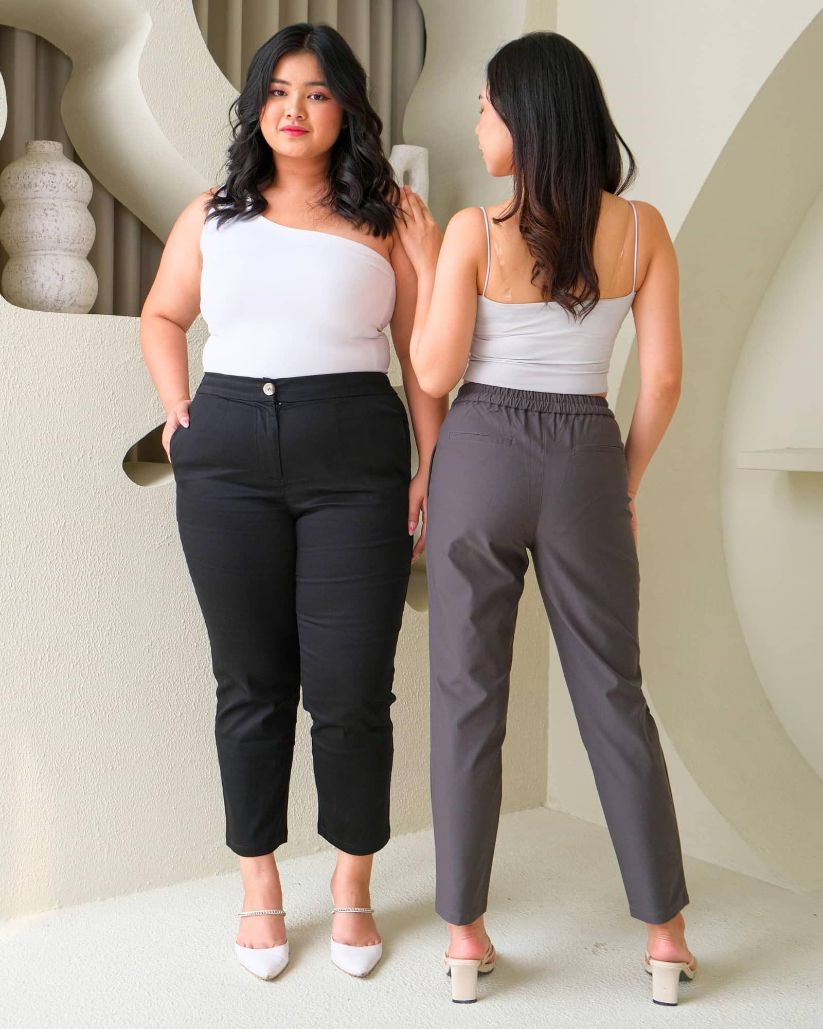 Ms Daisy Mia Basic Cropped Pants