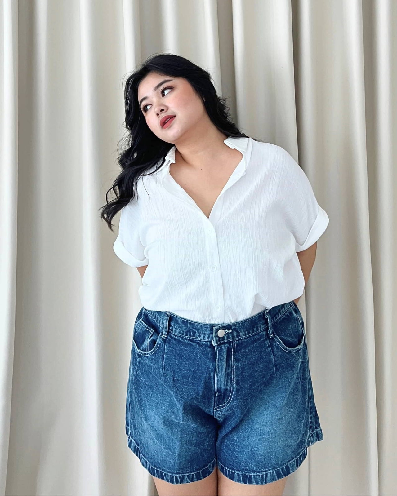 Ms Daisy Amanda Textured Shirt