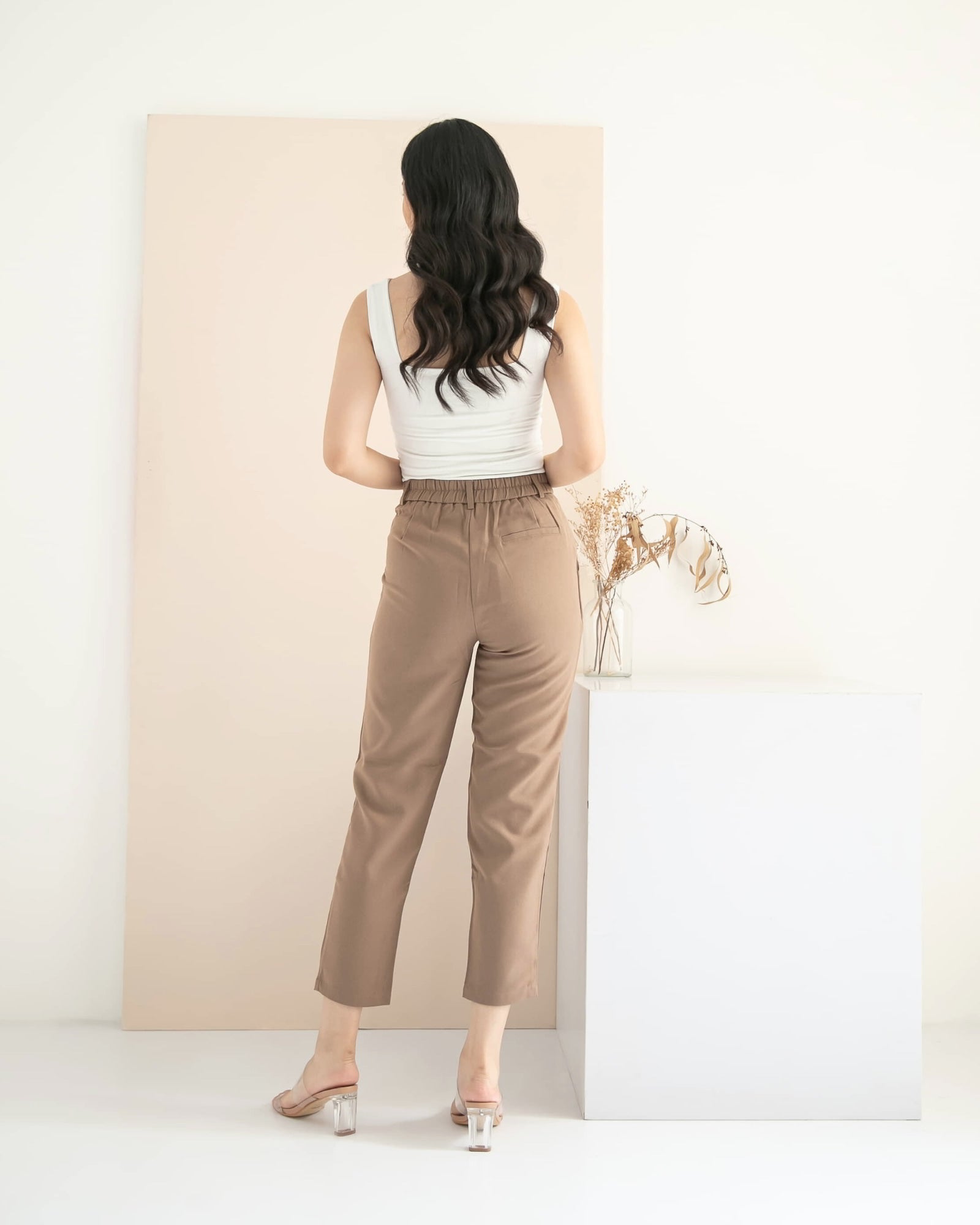 Ms Daisy Viola Slim Fit Cropped Pants