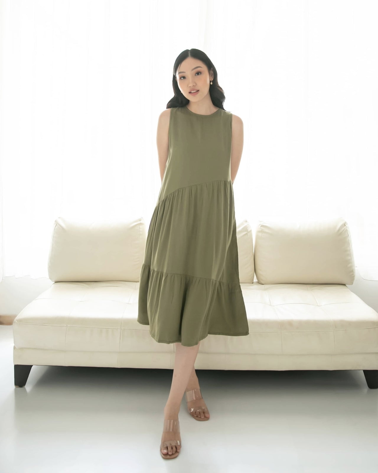 Ms Daisy Chloe Sleeveless Midi Dress