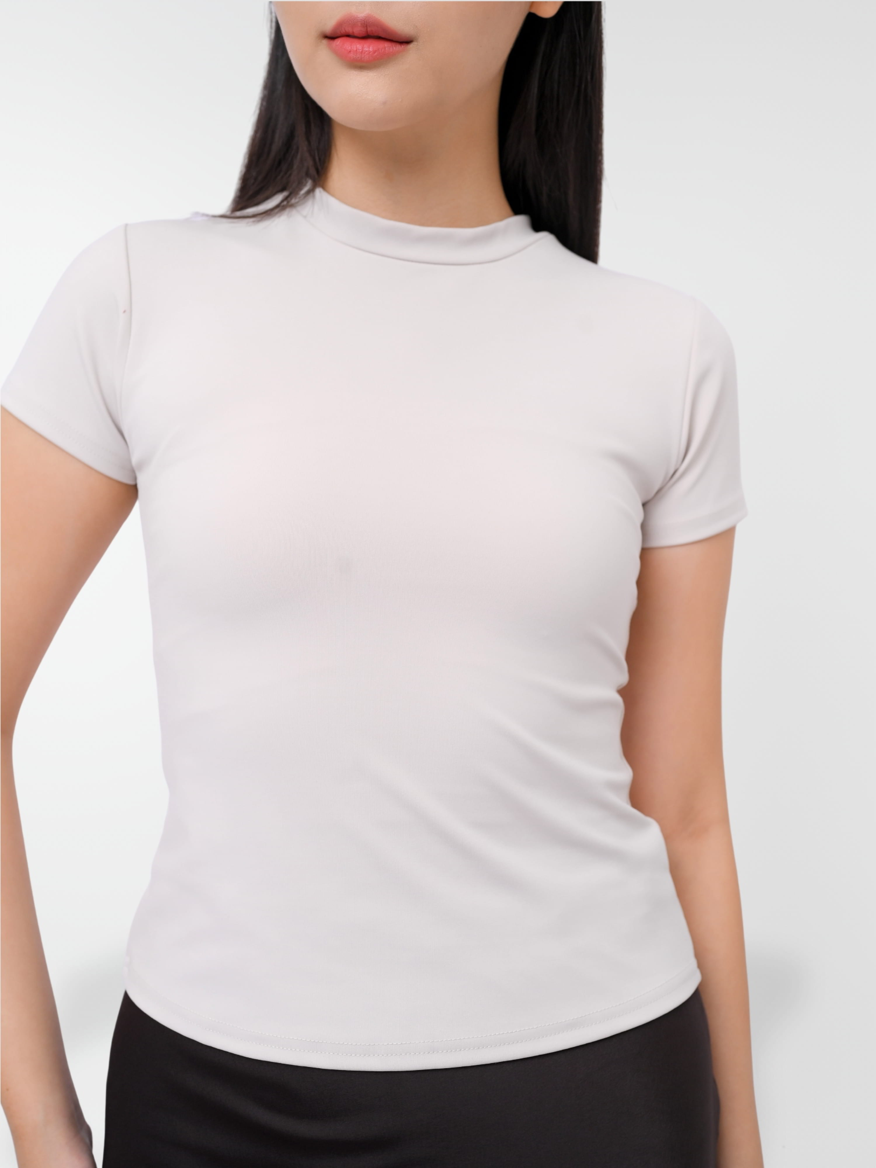 Ms Daisy Alana Basic Fitted T-Shirt