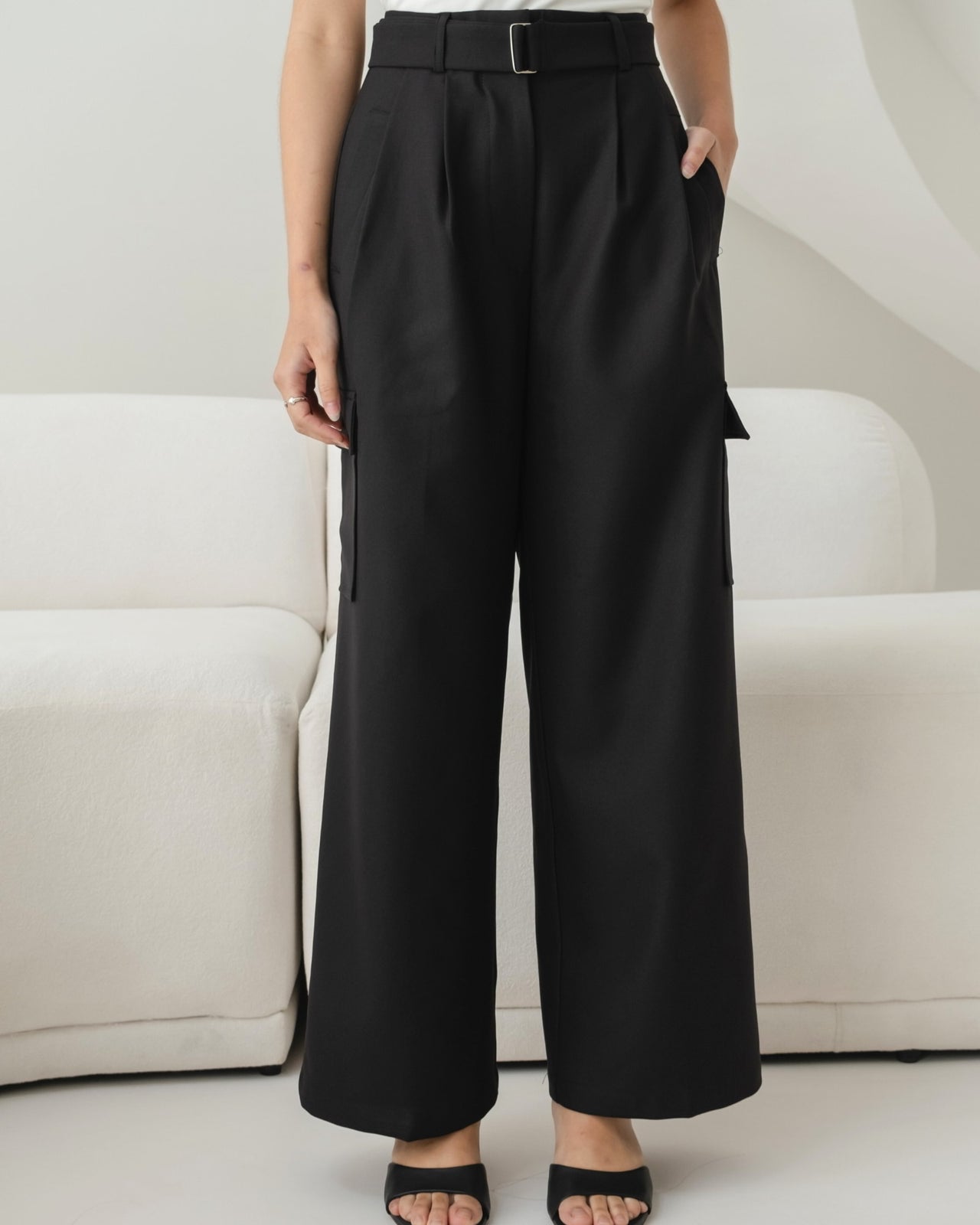 Ms Daisy Alexa Belted Cargo Pants