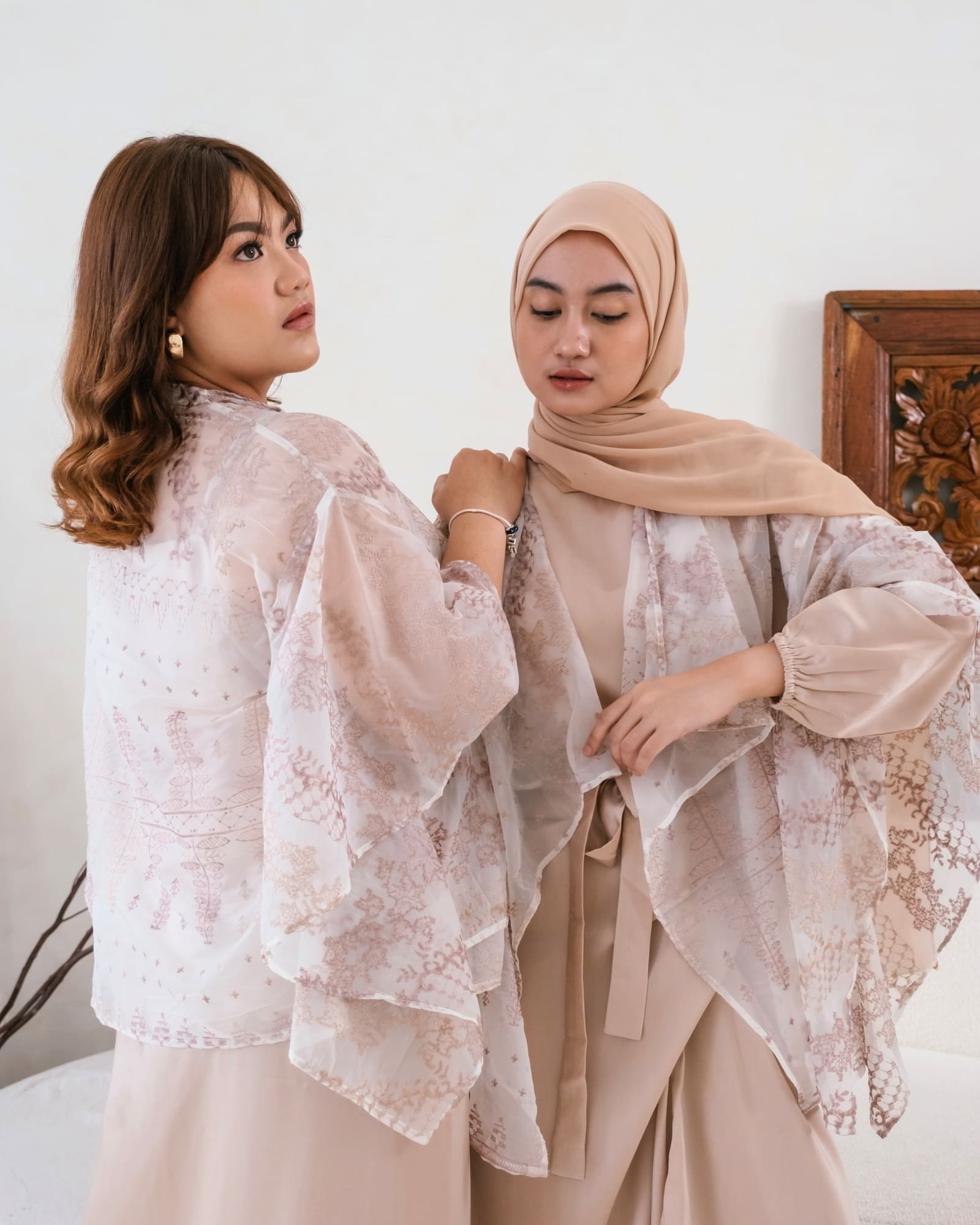 Ms Daisy Zahra Premium Organza Brocade Outer