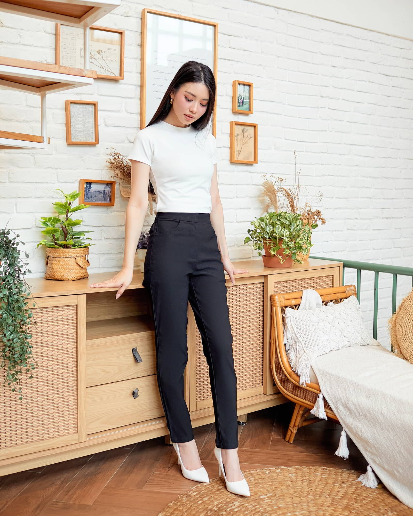 Ms Daisy Lucy Stretch Slim Fit Long Pants Celana Panjang