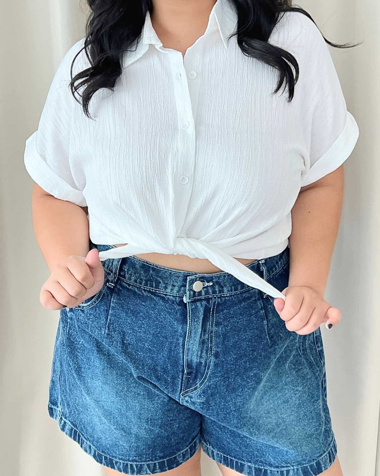 Ms Daisy Amanda Textured Shirt