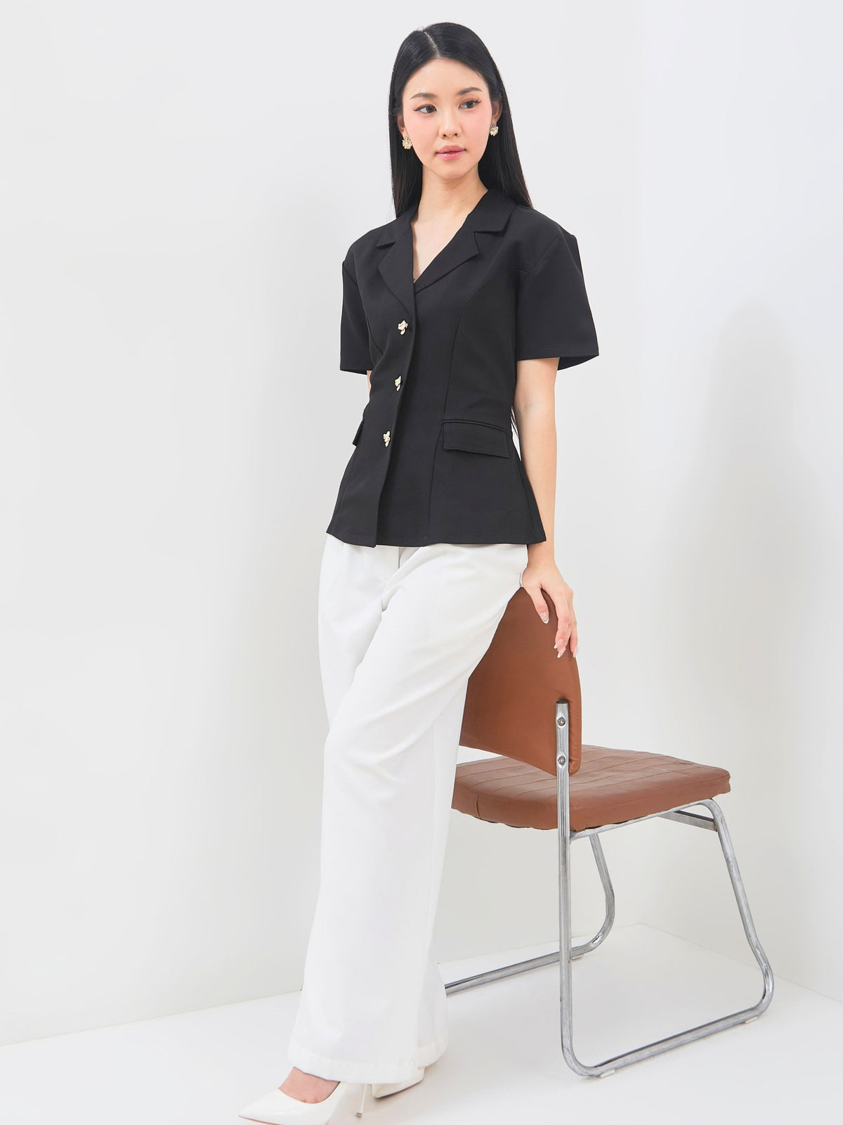 Ms Daisy Jane Blazer Top