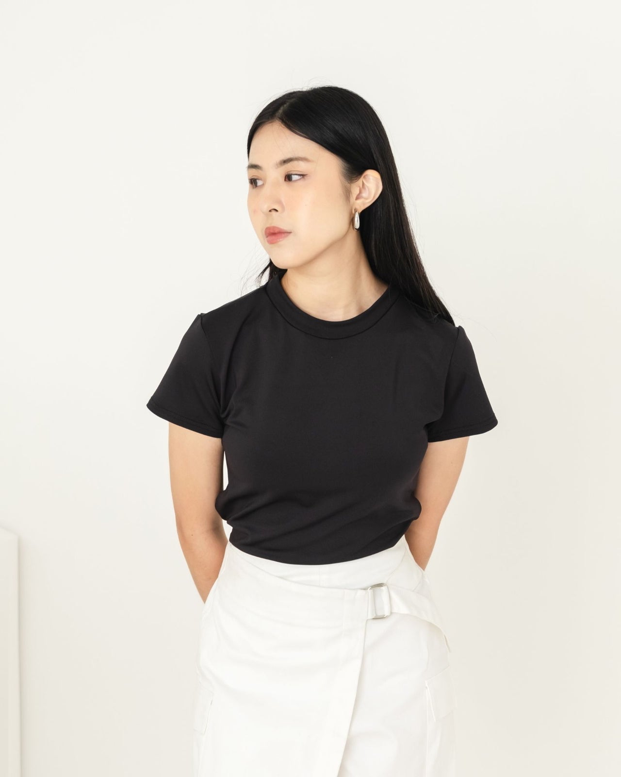 Ms Daisy Alana Basic Fitted T-Shirt