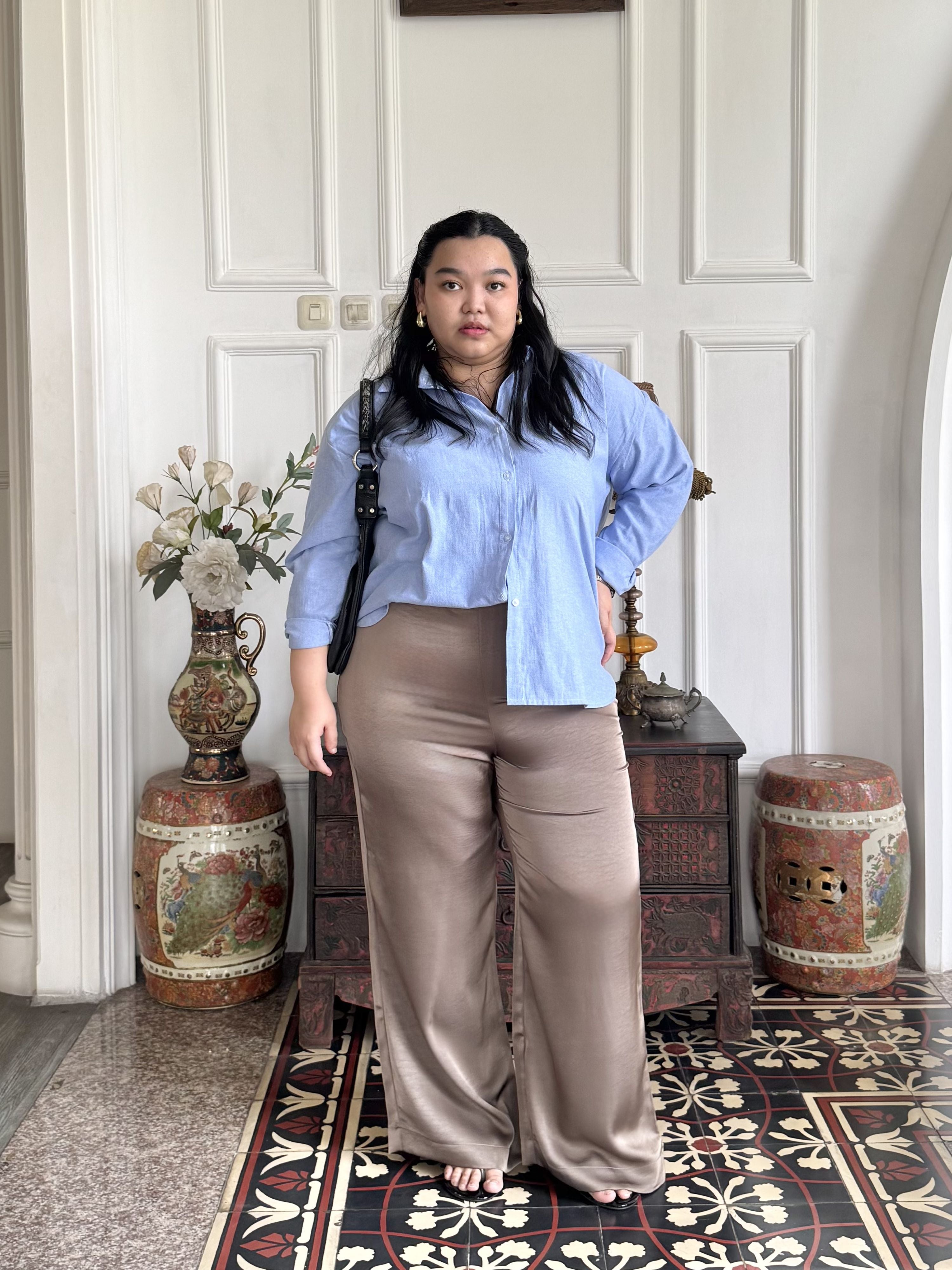 Ms Daisy - Dom Satin Pants