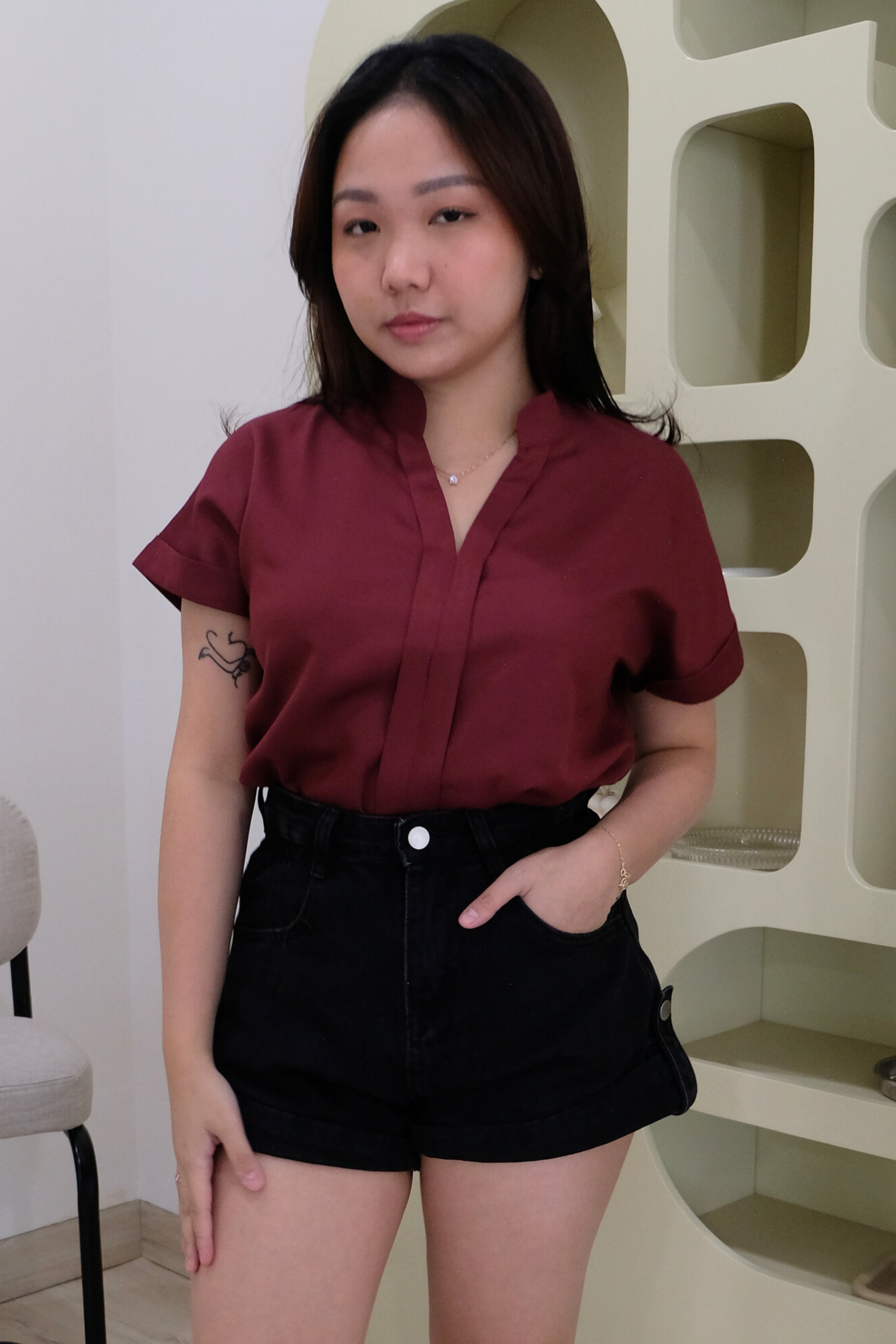 (MINOR DEFECT) Rhea Blouse